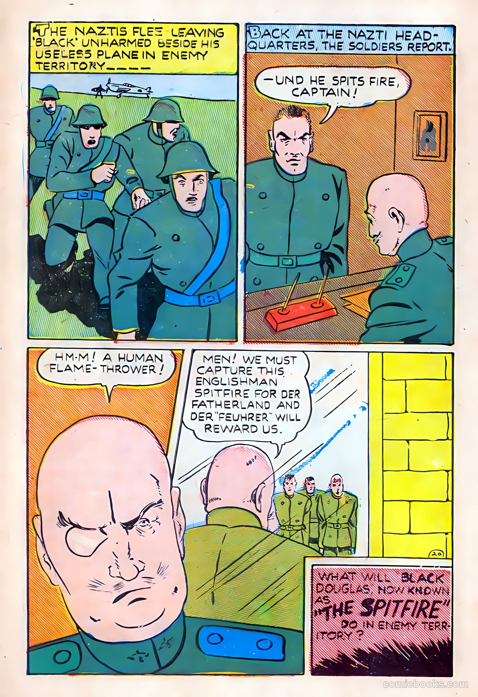 Spitfire Comics #1 (1941) — page 22 of 100