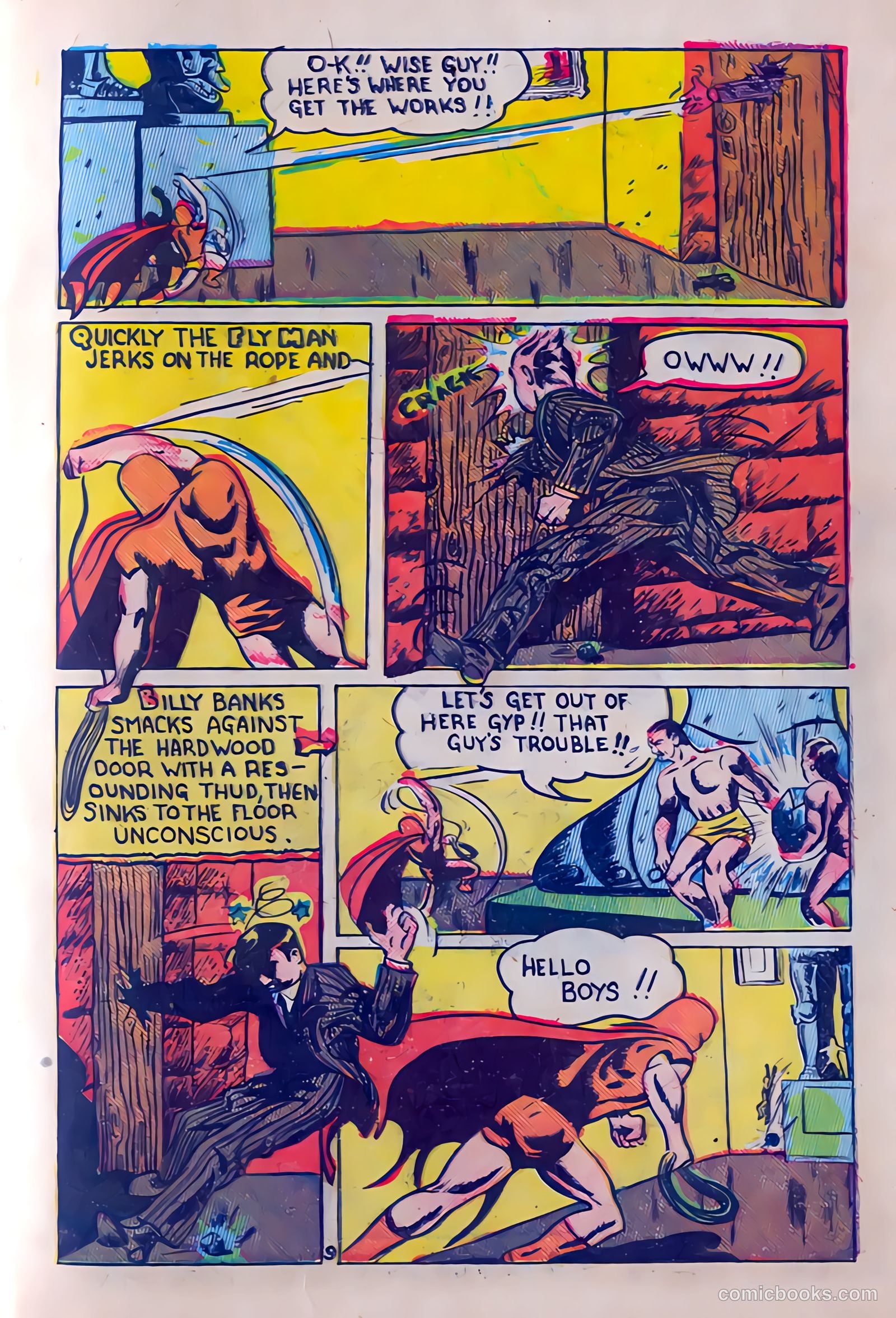 Spitfire Comics #1 (1941) — page 35 of 100