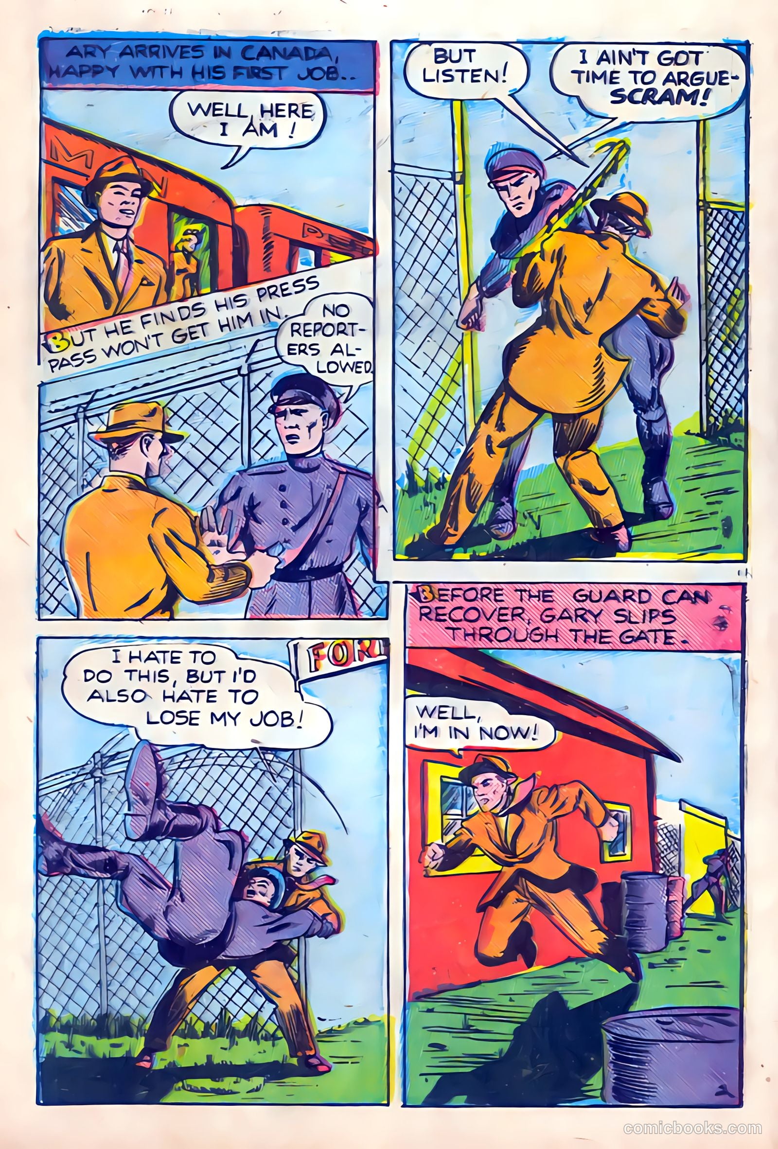 Spitfire Comics #1 (1941) — page 64 of 100