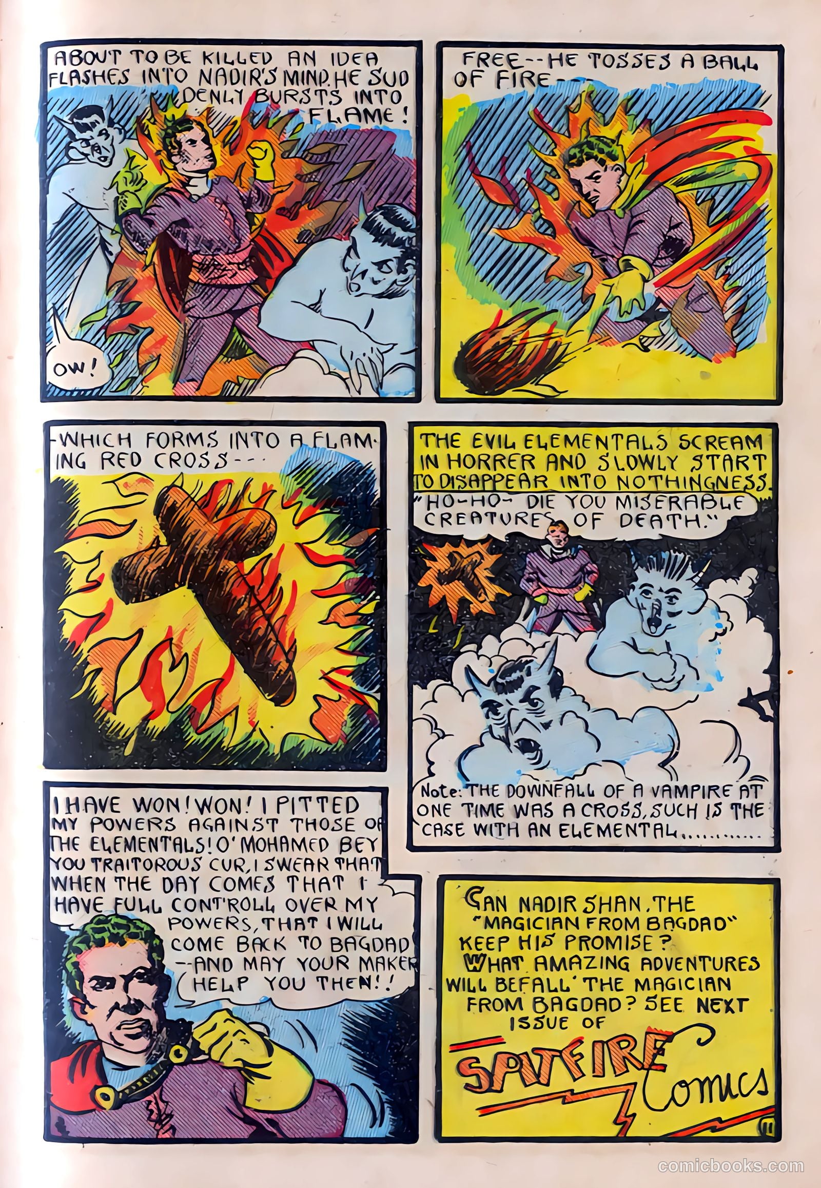 Spitfire Comics #1 (1941) — page 85 of 100