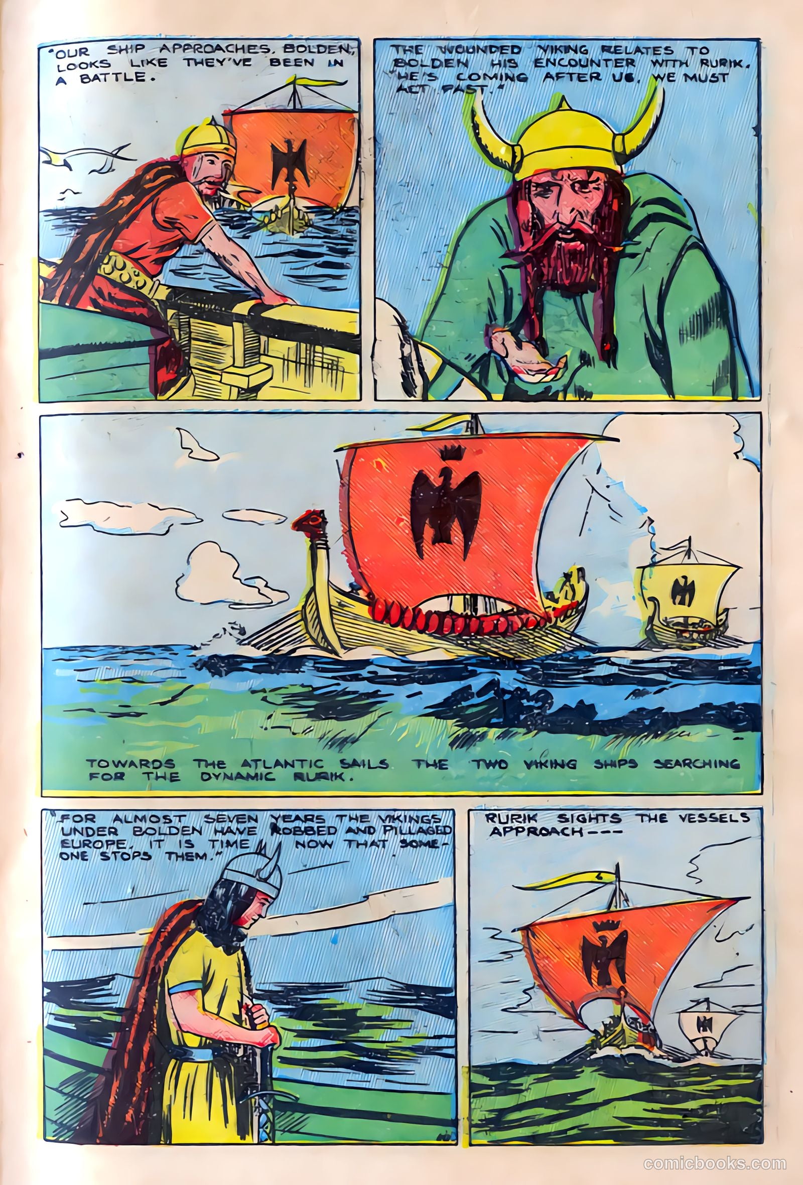 Spitfire Comics #1 (1941) — page 95 of 100