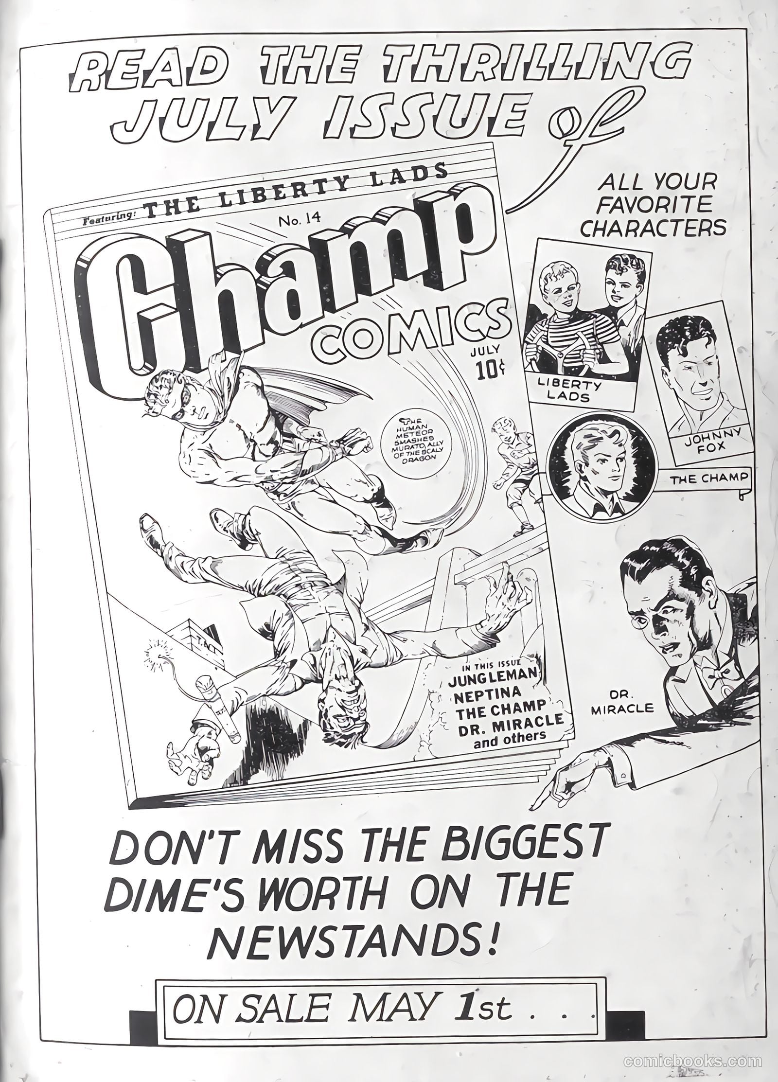 Spitfire Comics #1 (1941) — page 99 of 100