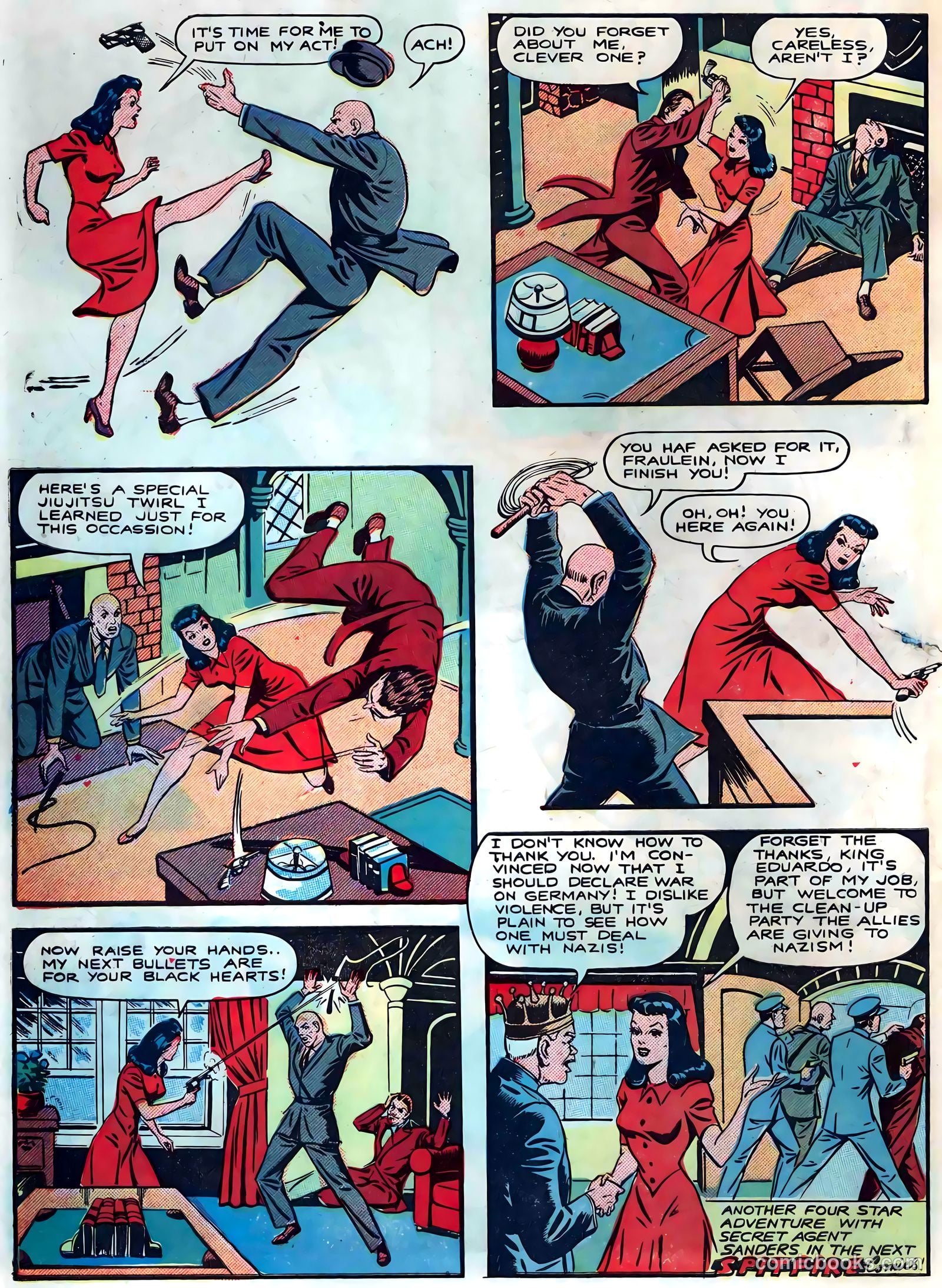 Spitfire Comics #132 (1944) — page 12 of 52