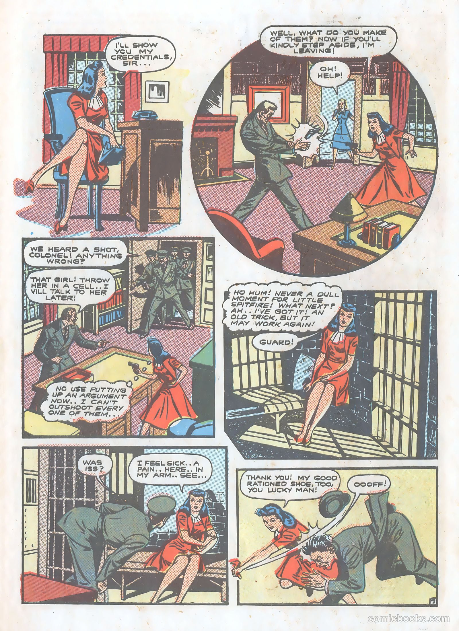 Spitfire Comics #133 (1945) — page 9 of 53