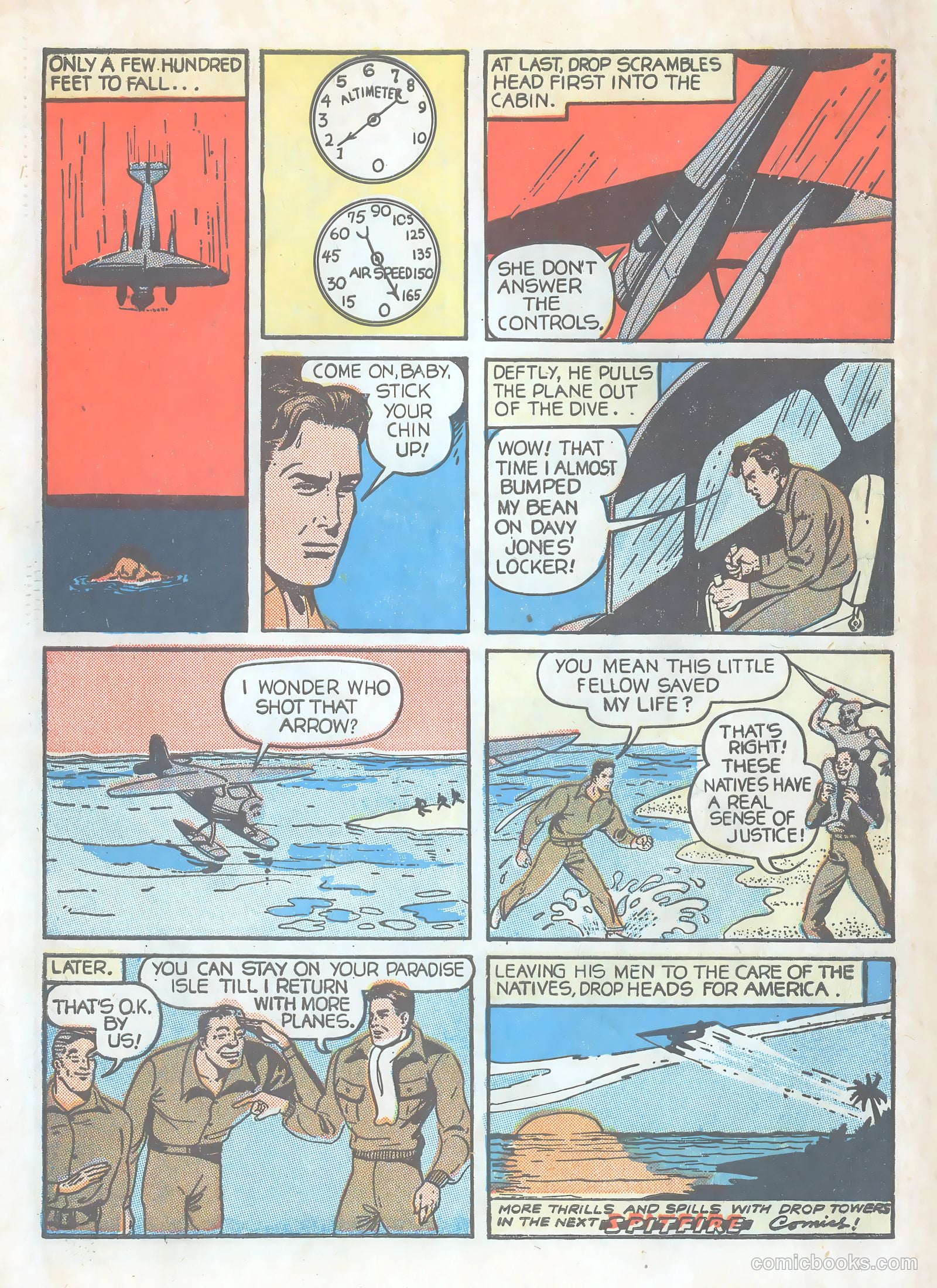 Spitfire Comics #133 (1945) — page 50 of 53