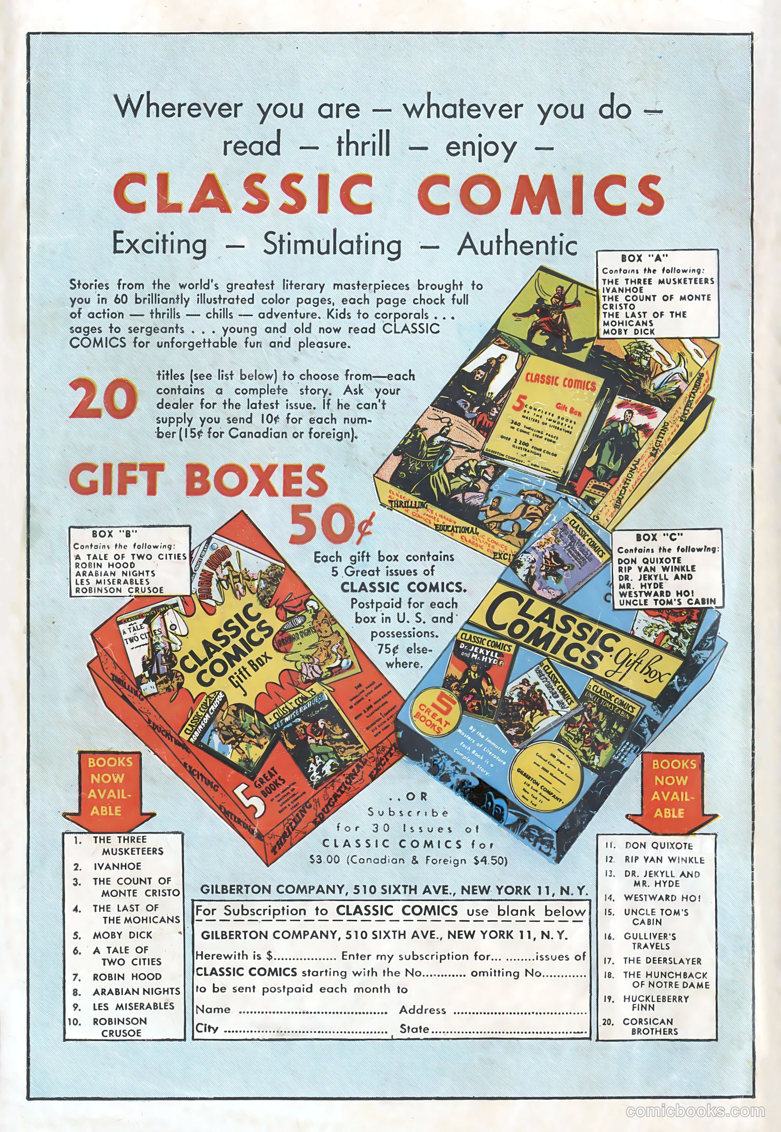 Spitfire Comics #133 (1945) — page 52 of 53