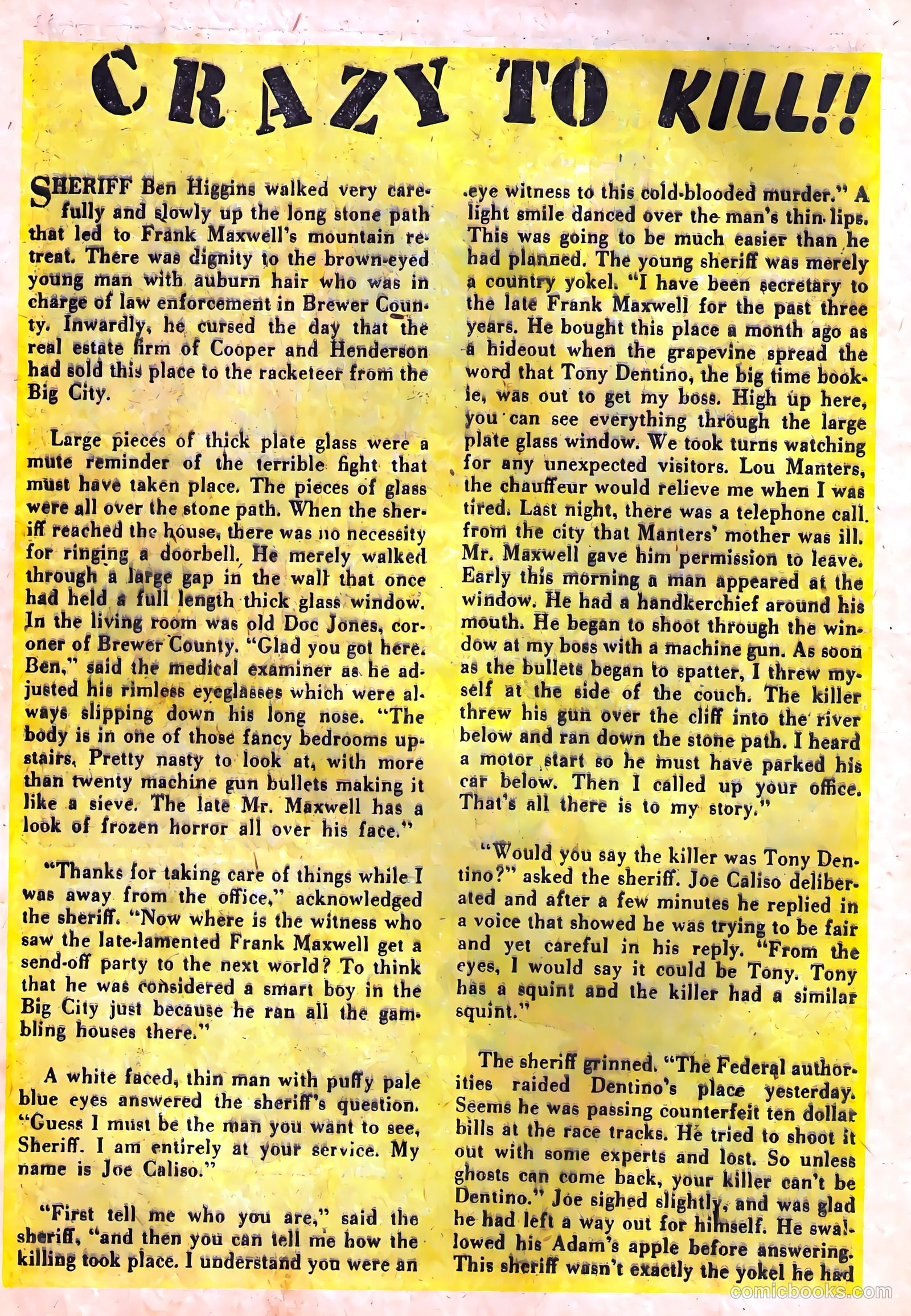 Spook #22 (1953) — page 20 of 36