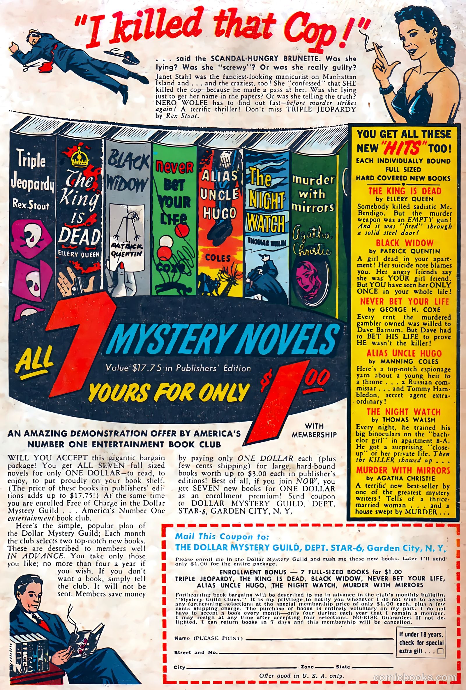 Spook #24 (1953) — page 36 of 36