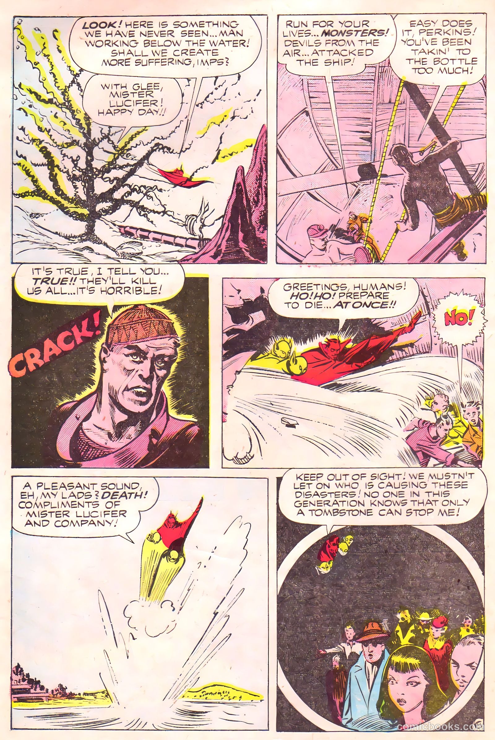 Spook Comics #1 (1945) — page 8 of 36