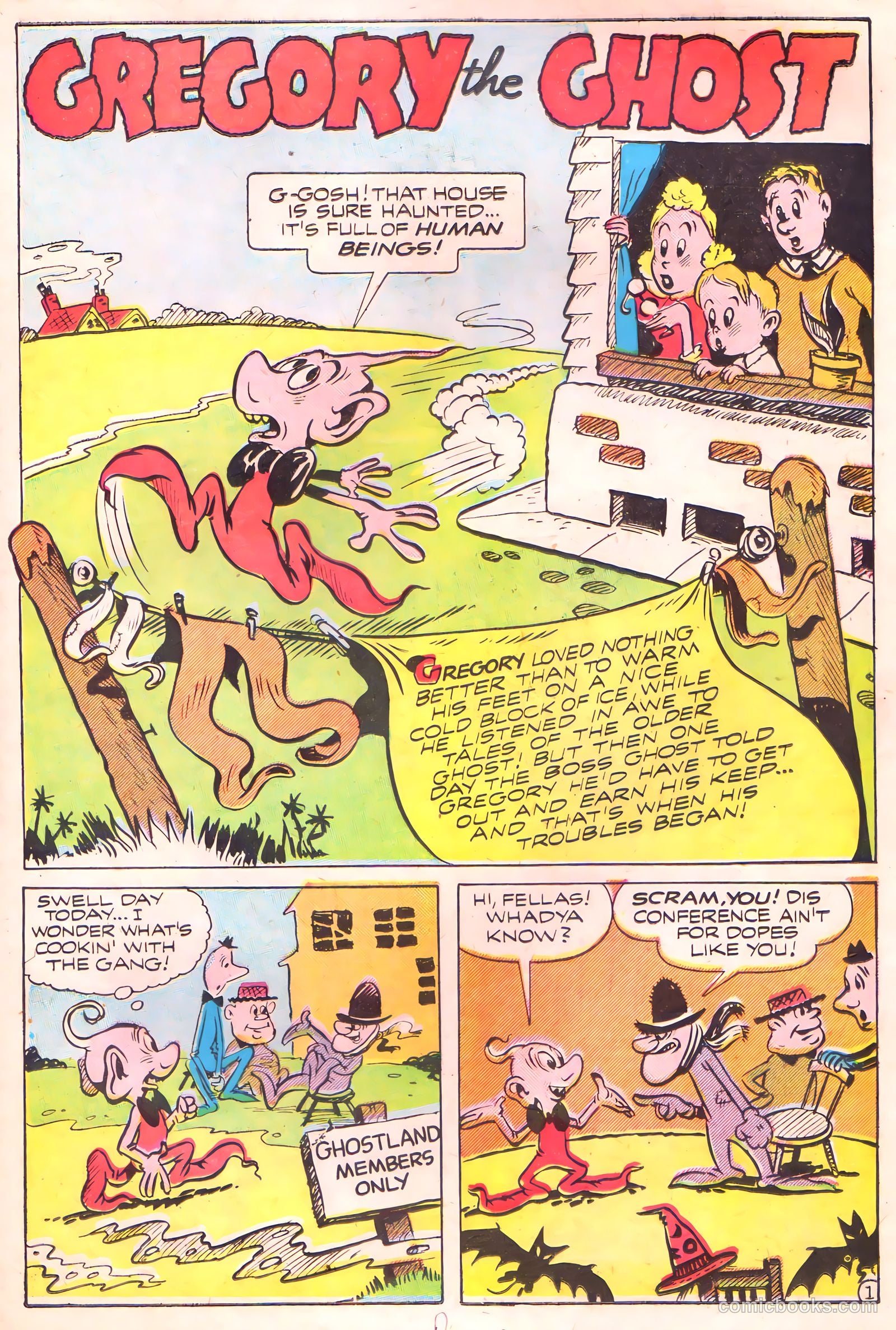 Spook Comics #1 (1945) — page 11 of 36
