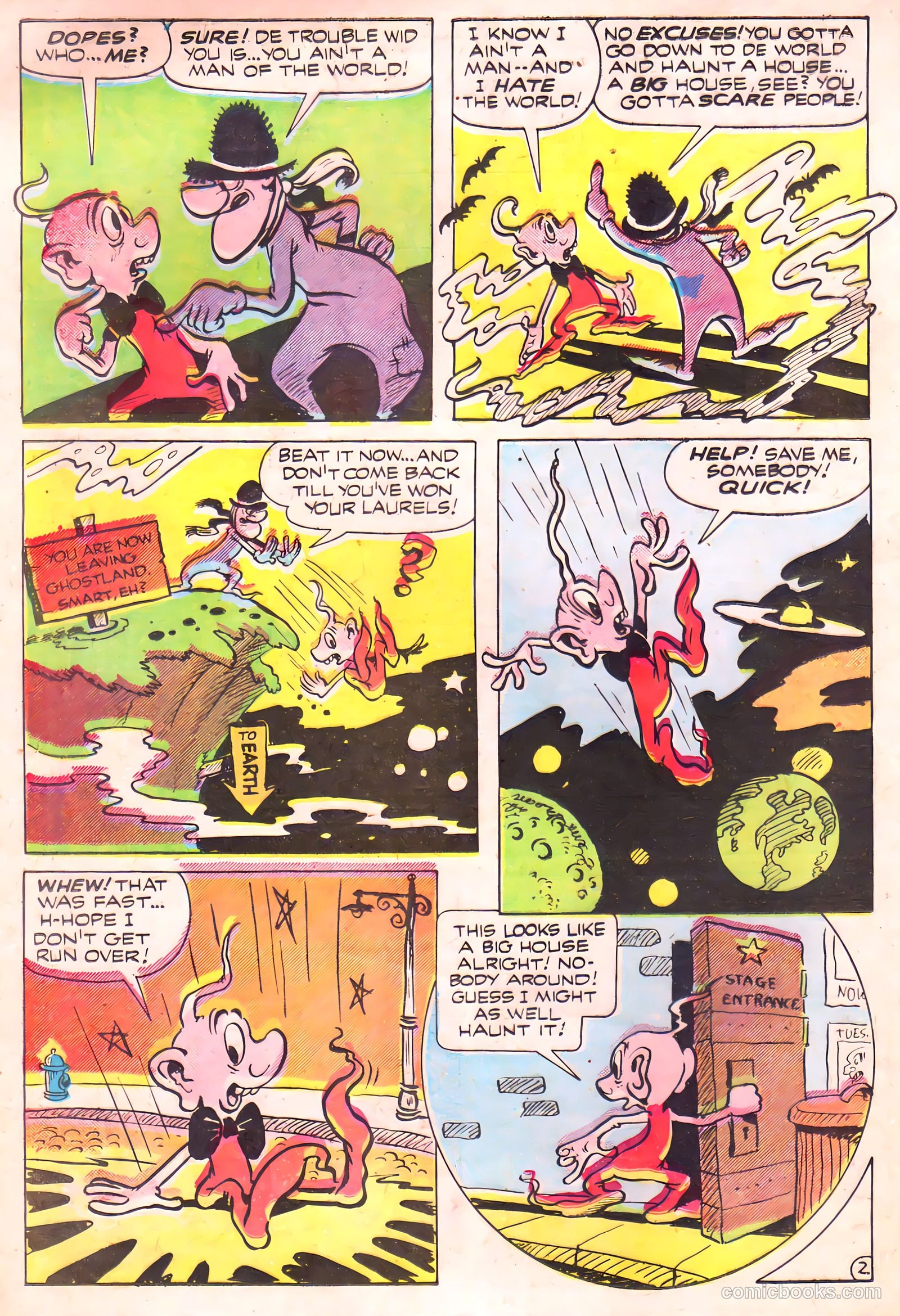 Spook Comics #1 (1945) — page 12 of 36