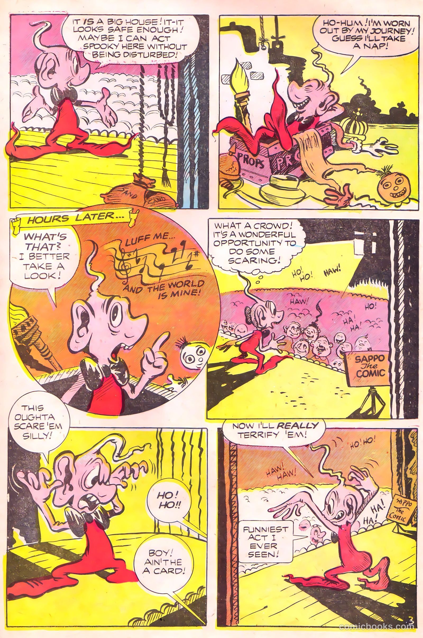 Spook Comics #1 (1945) — page 13 of 36