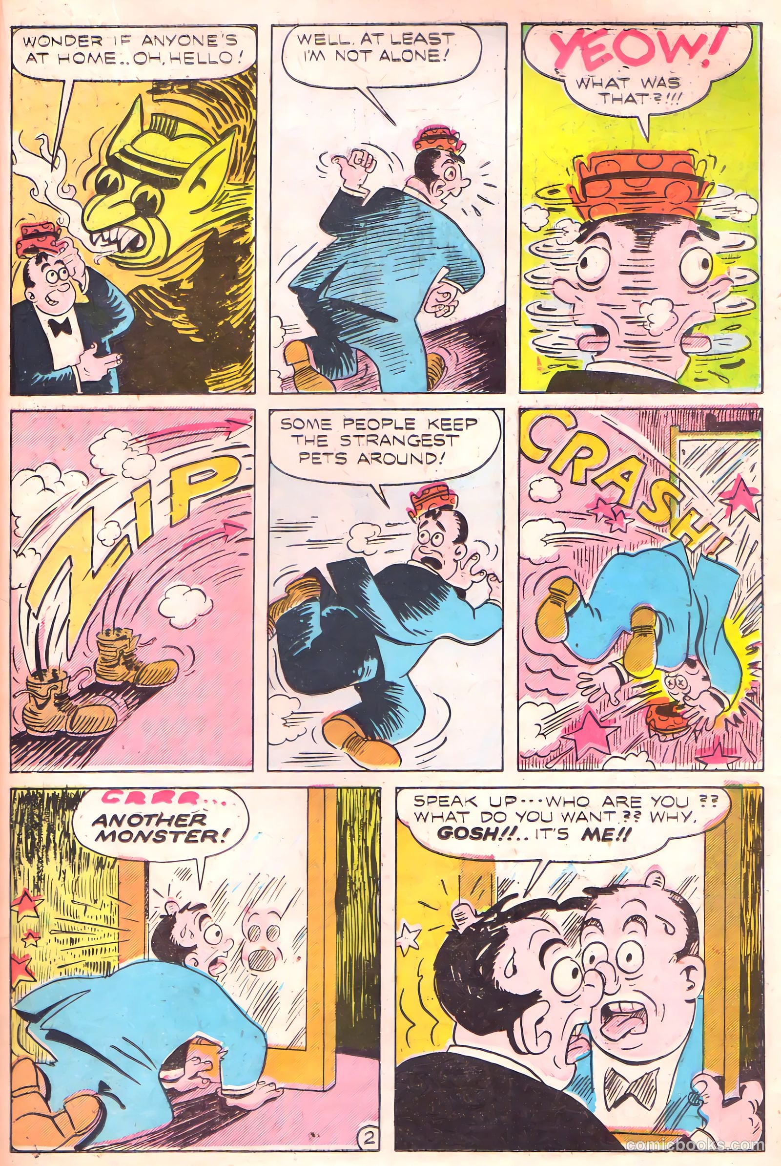 Spook Comics #1 (1945) — page 19 of 36