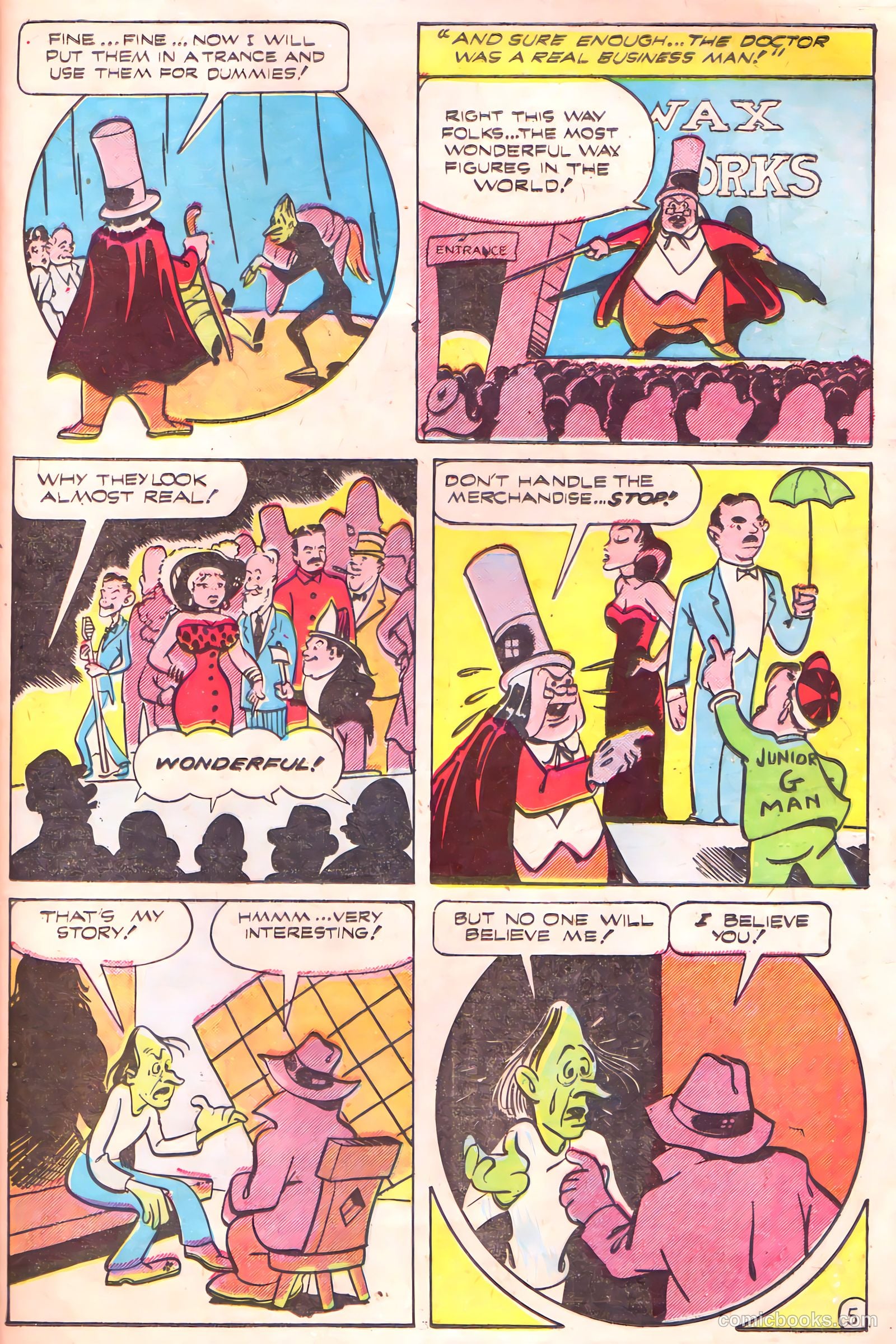 Spook Comics #1 (1945) — page 25 of 36