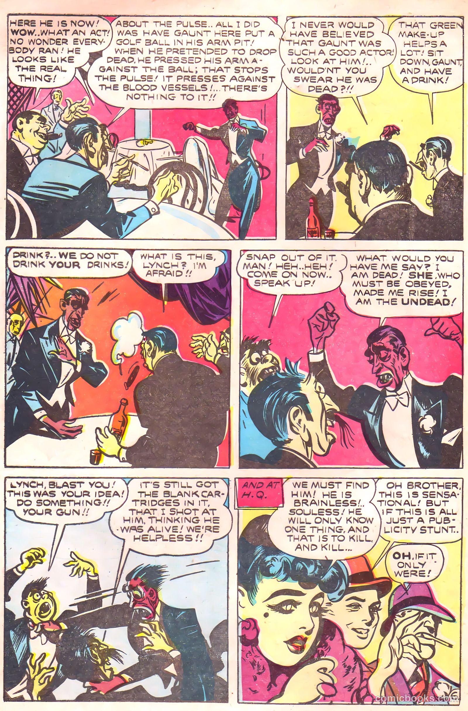 Spook Comics #1 (1945) — page 32 of 36