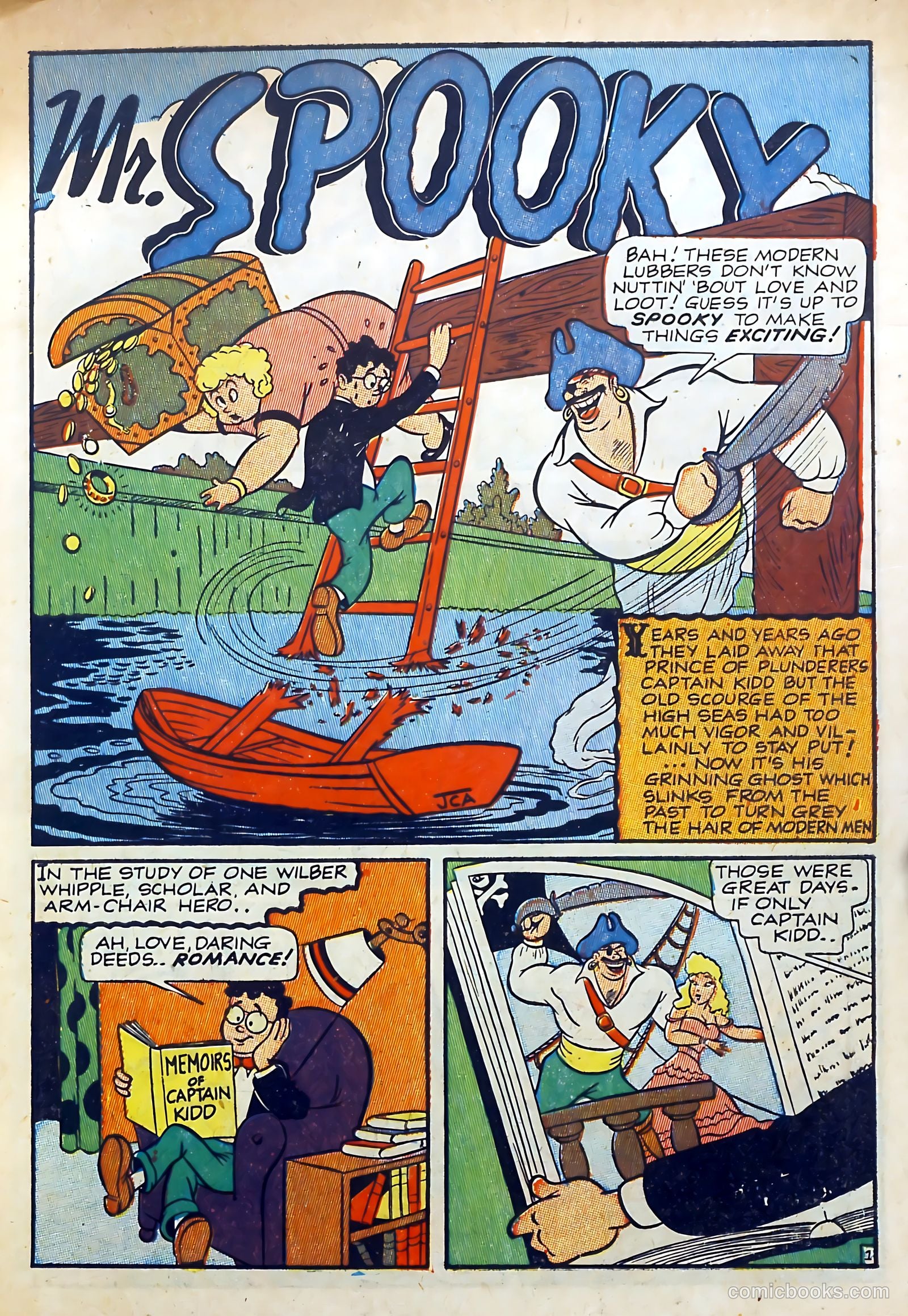 Spooky Mysteries #1 (1946) — page 3 of 52