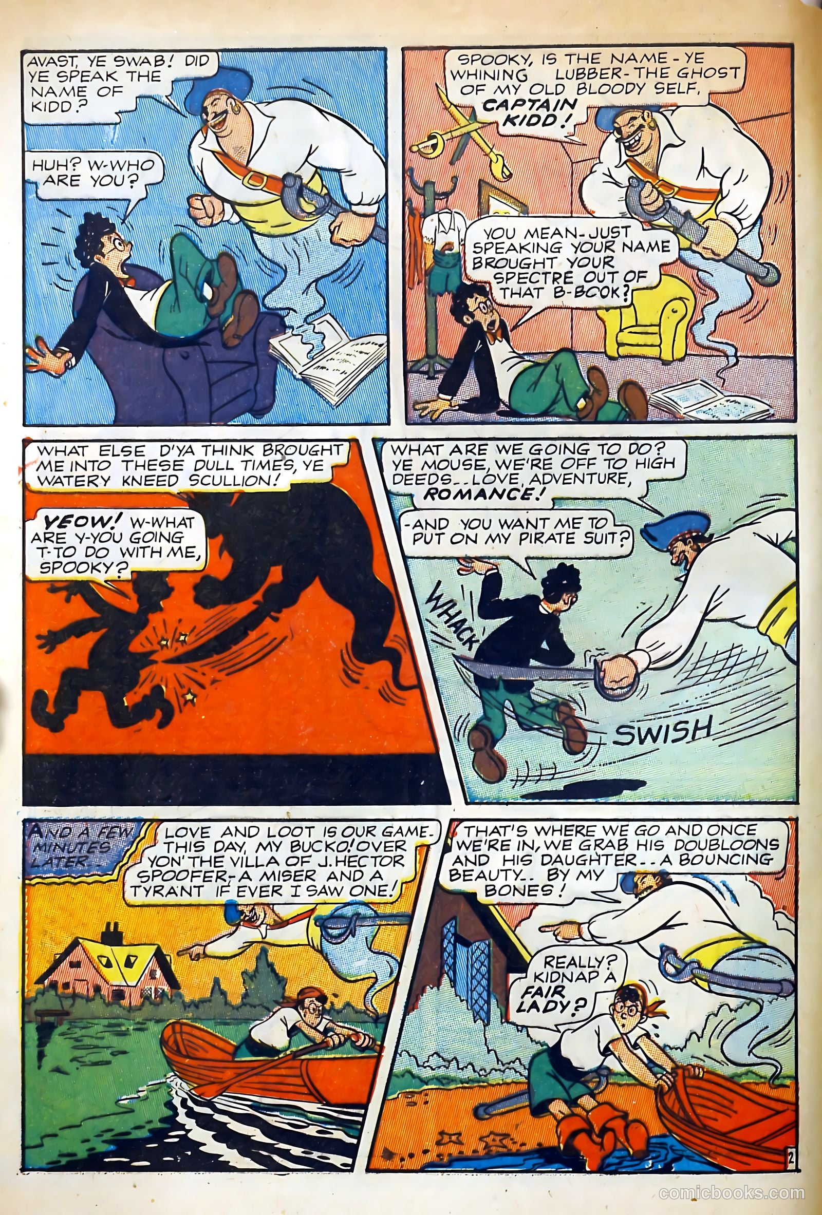Spooky Mysteries #1 (1946) — page 4 of 52