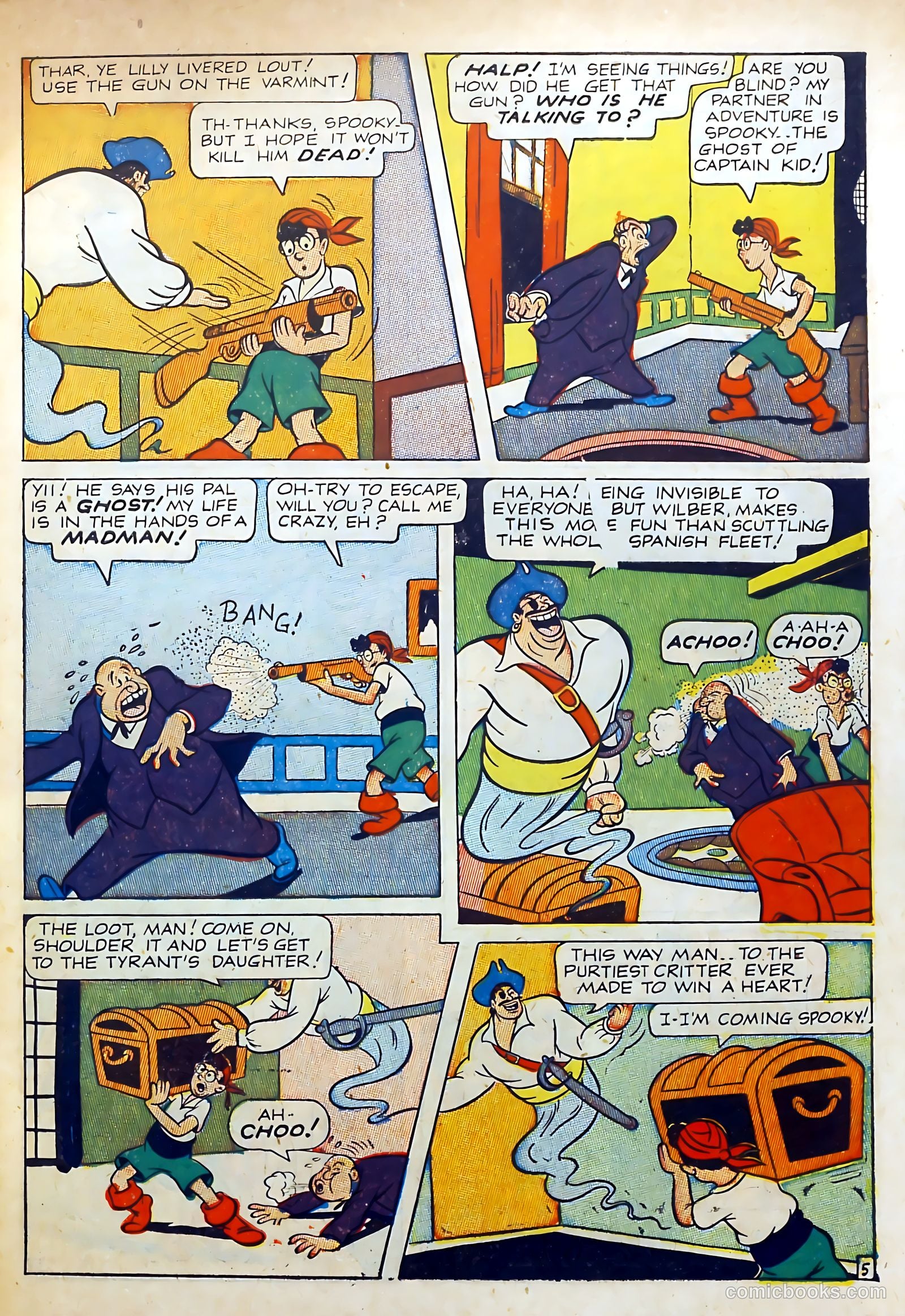 Spooky Mysteries #1 (1946) — page 7 of 52