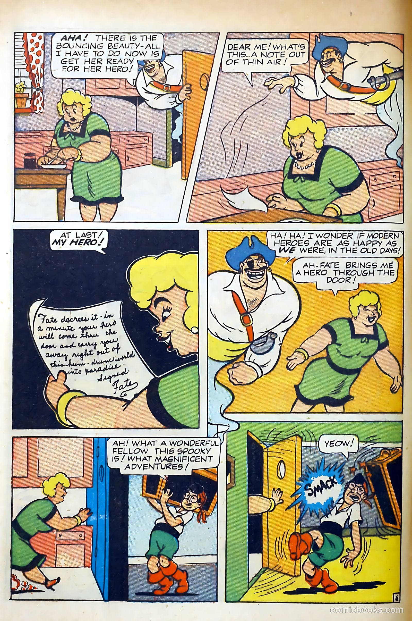 Spooky Mysteries #1 (1946) — page 8 of 52