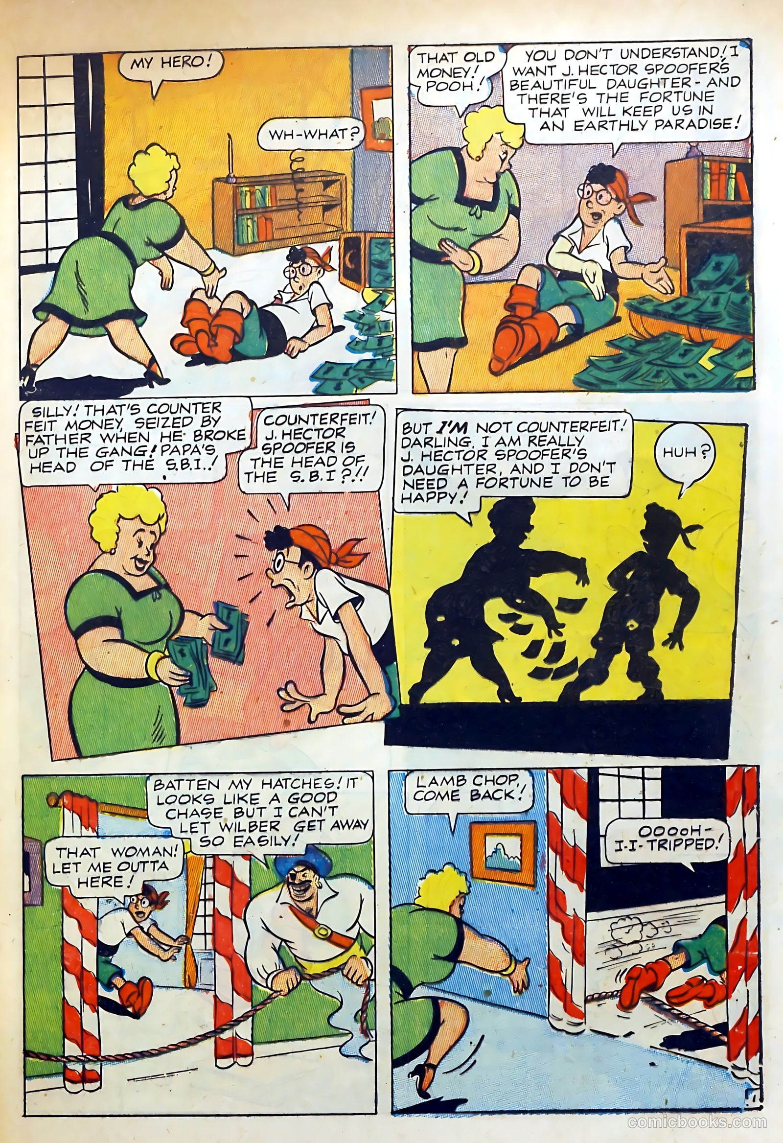 Spooky Mysteries #1 (1946) — page 9 of 52