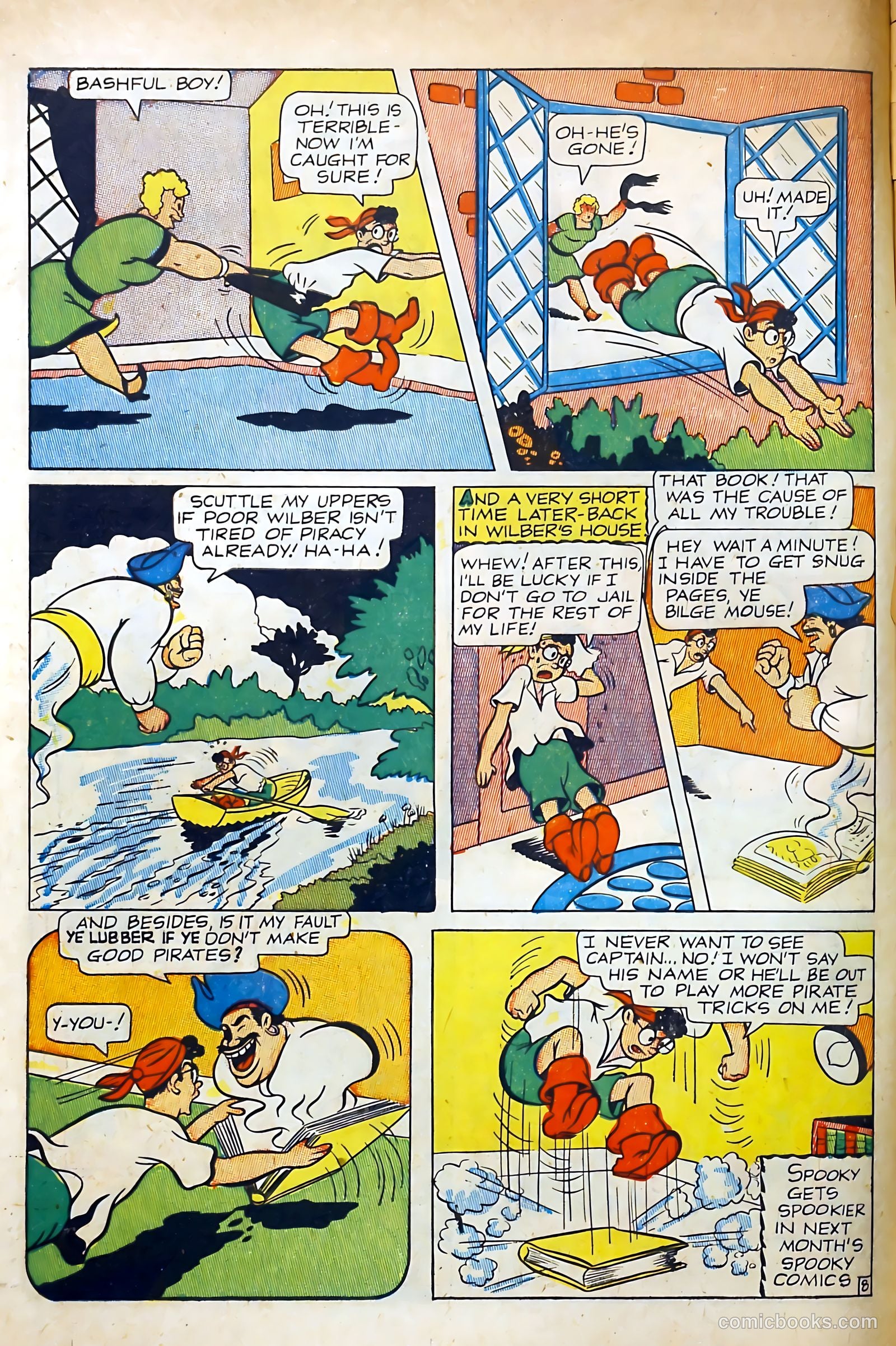 Spooky Mysteries #1 (1946) — page 10 of 52