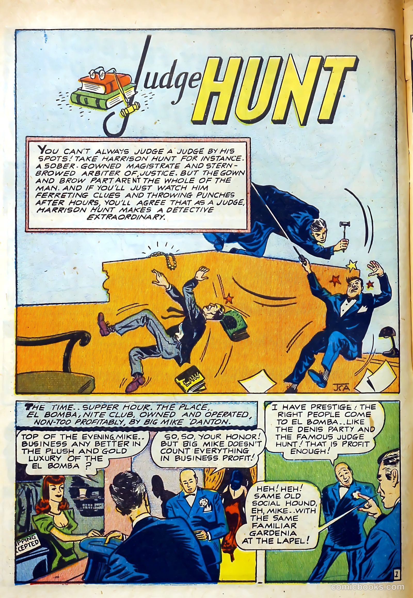 Spooky Mysteries #1 (1946) — page 12 of 52