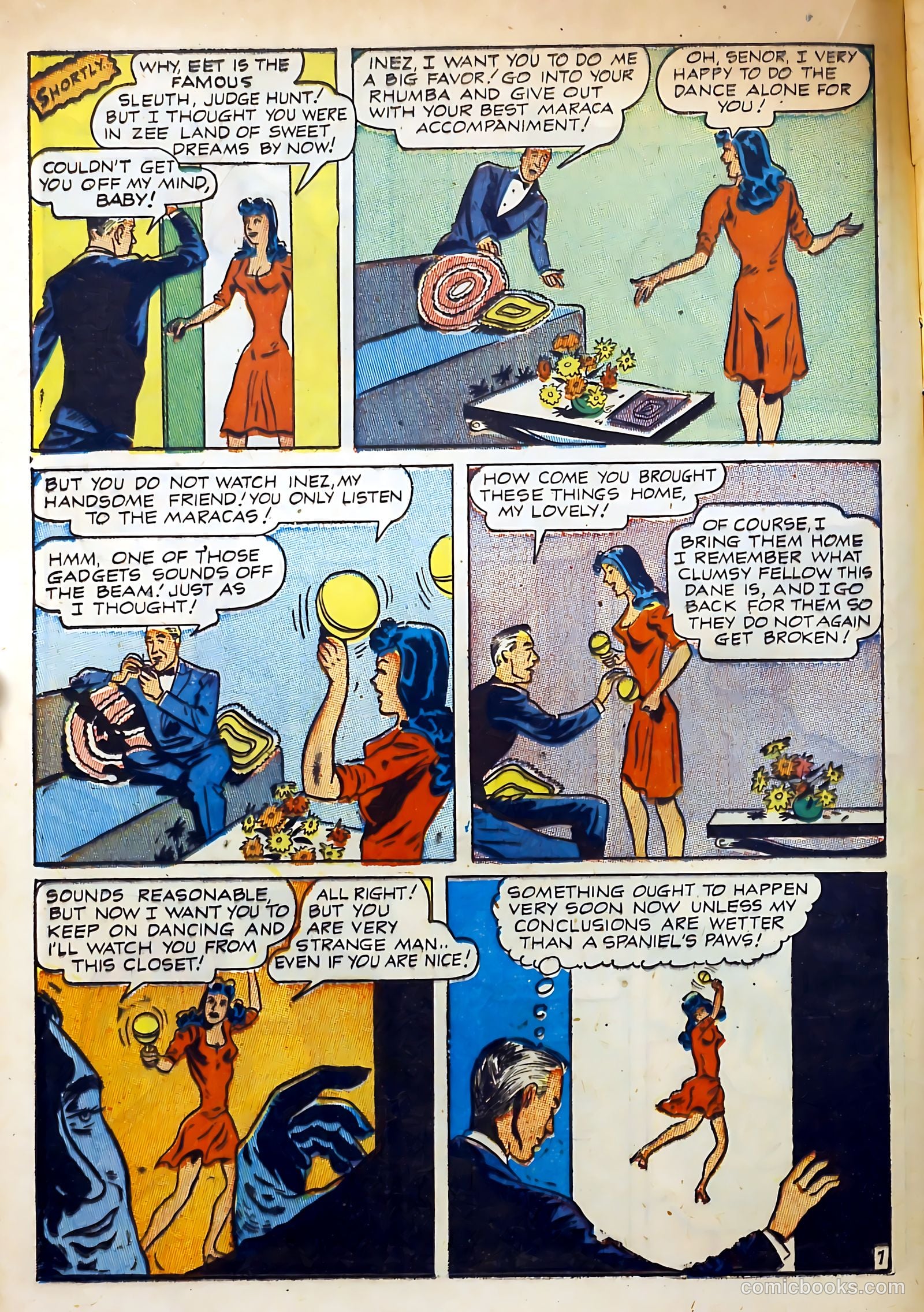 Spooky Mysteries #1 (1946) — page 18 of 52