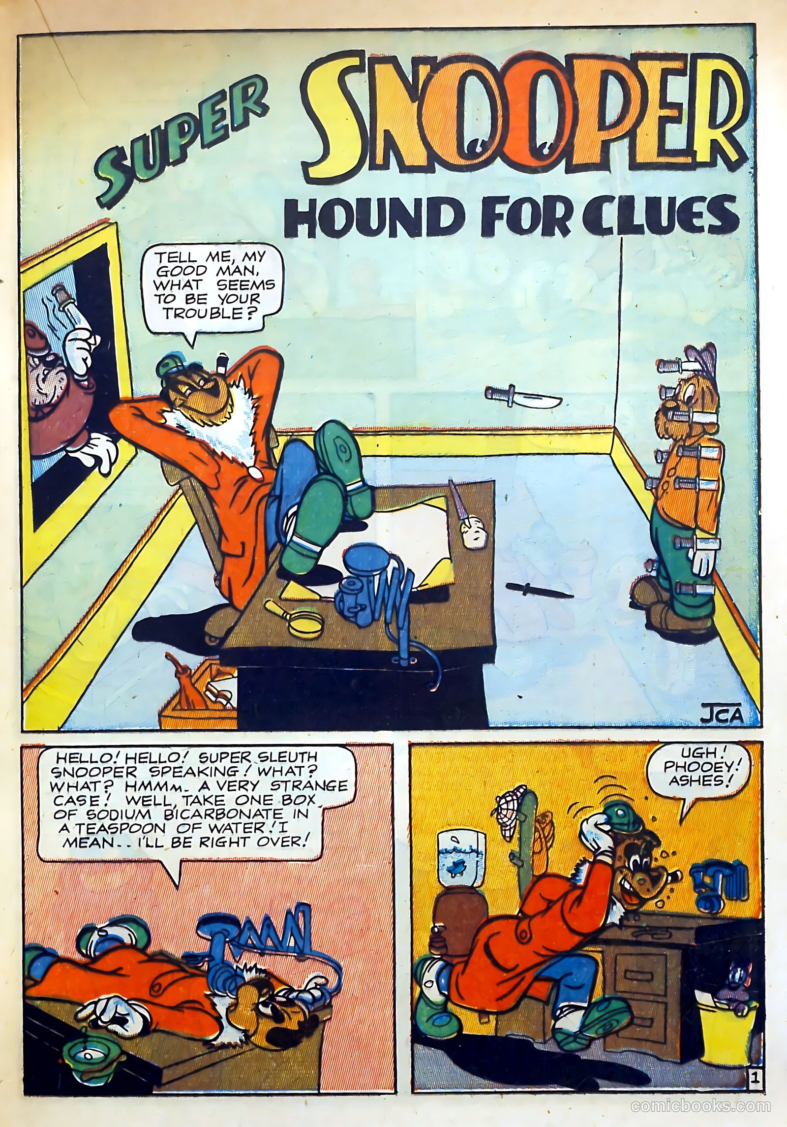 Spooky Mysteries #1 (1946) — page 21 of 52