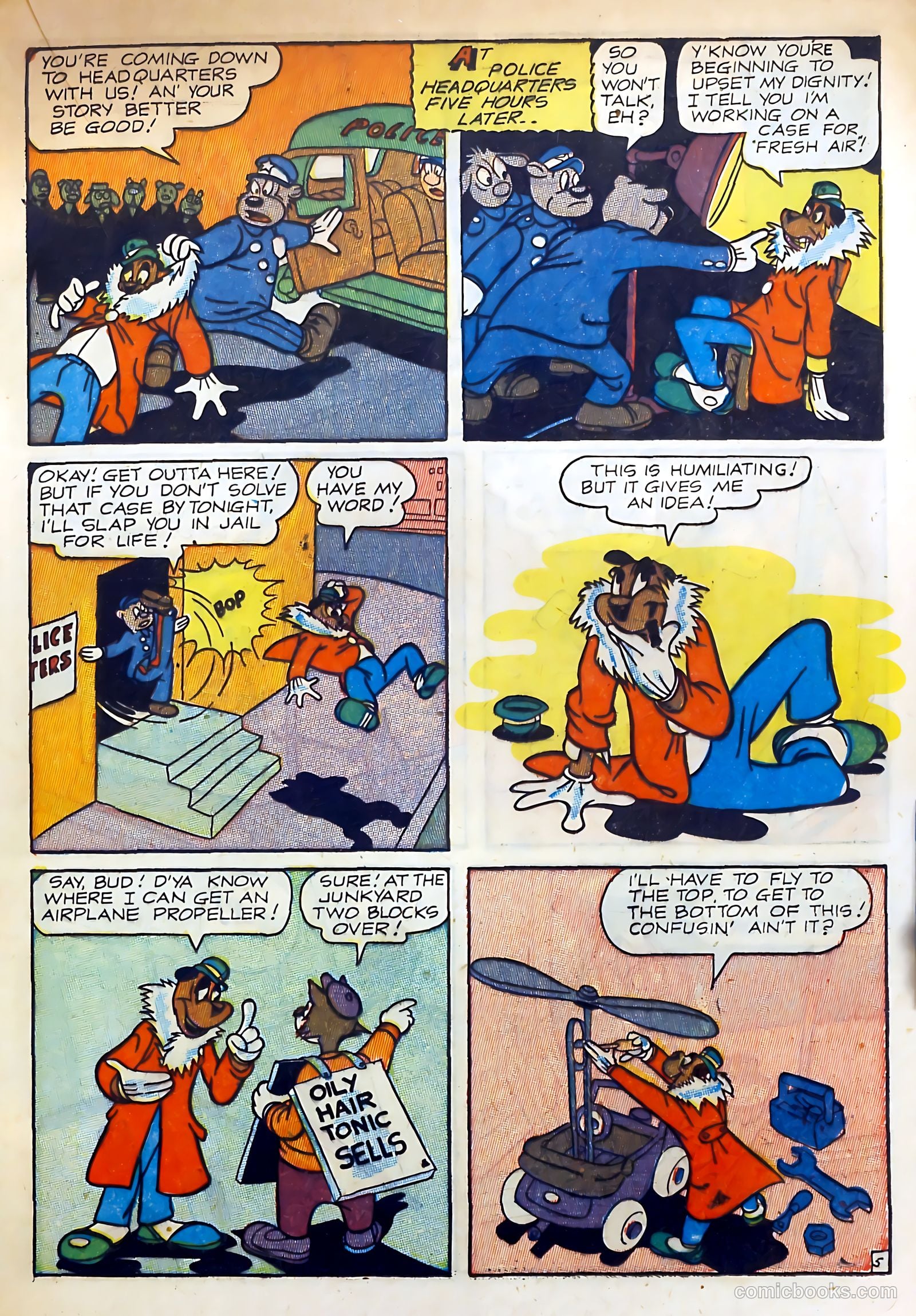 Spooky Mysteries #1 (1946) — page 25 of 52
