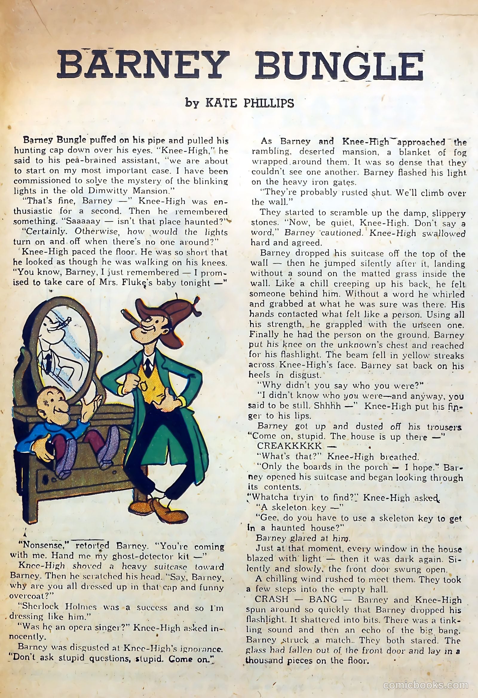 Spooky Mysteries #1 (1946) — page 29 of 52