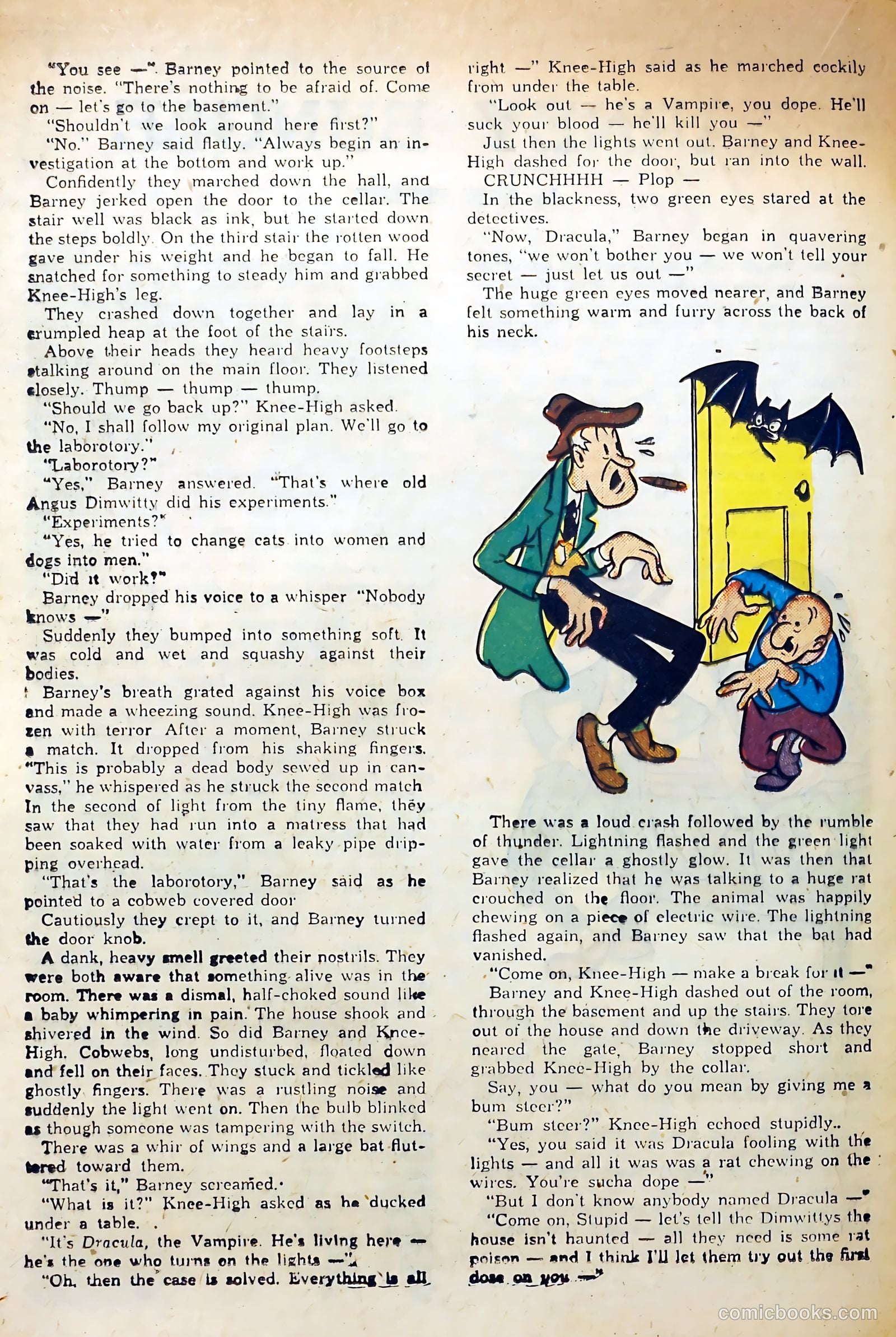 Spooky Mysteries #1 (1946) — page 30 of 52