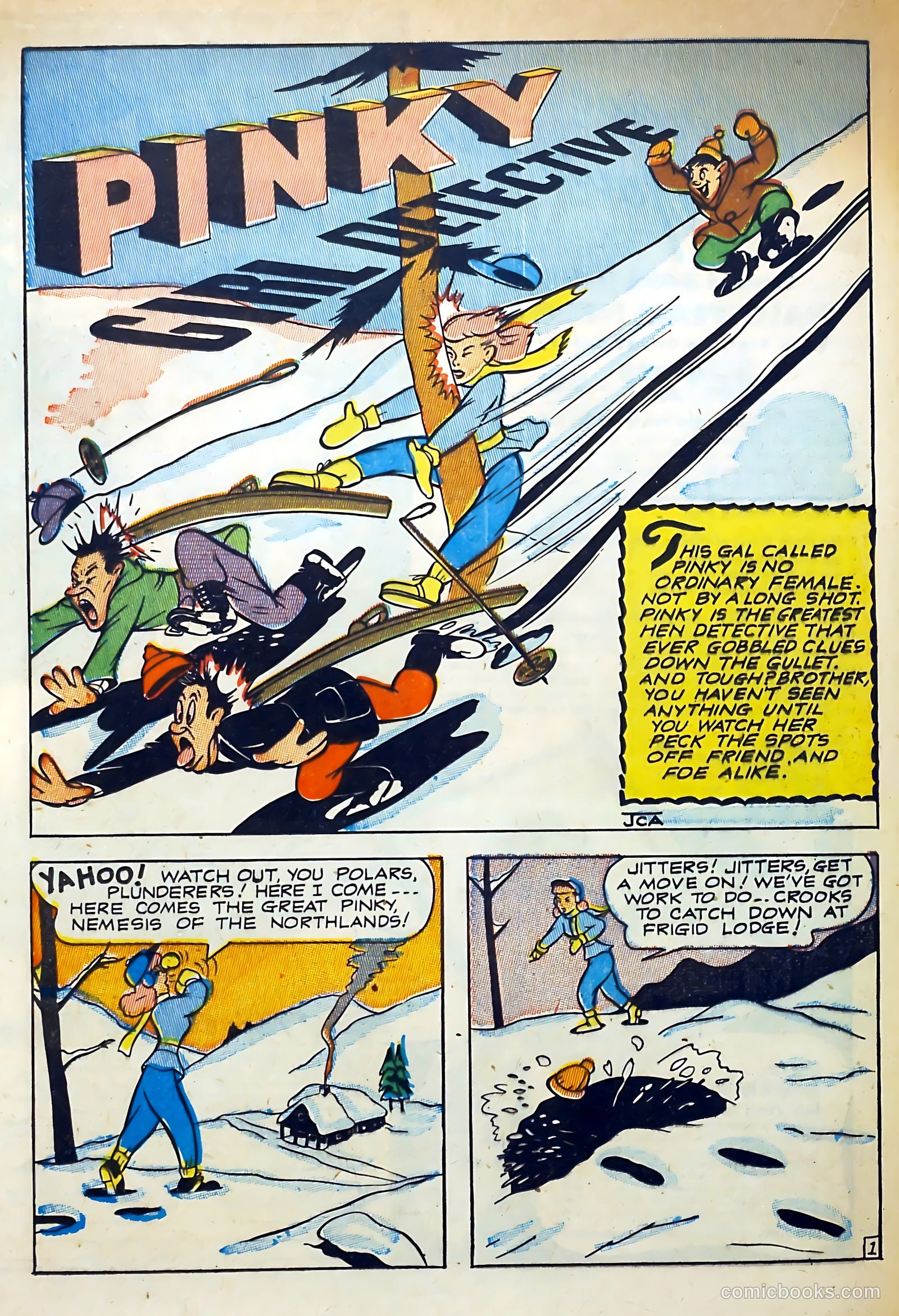 Spooky Mysteries #1 (1946) — page 32 of 52