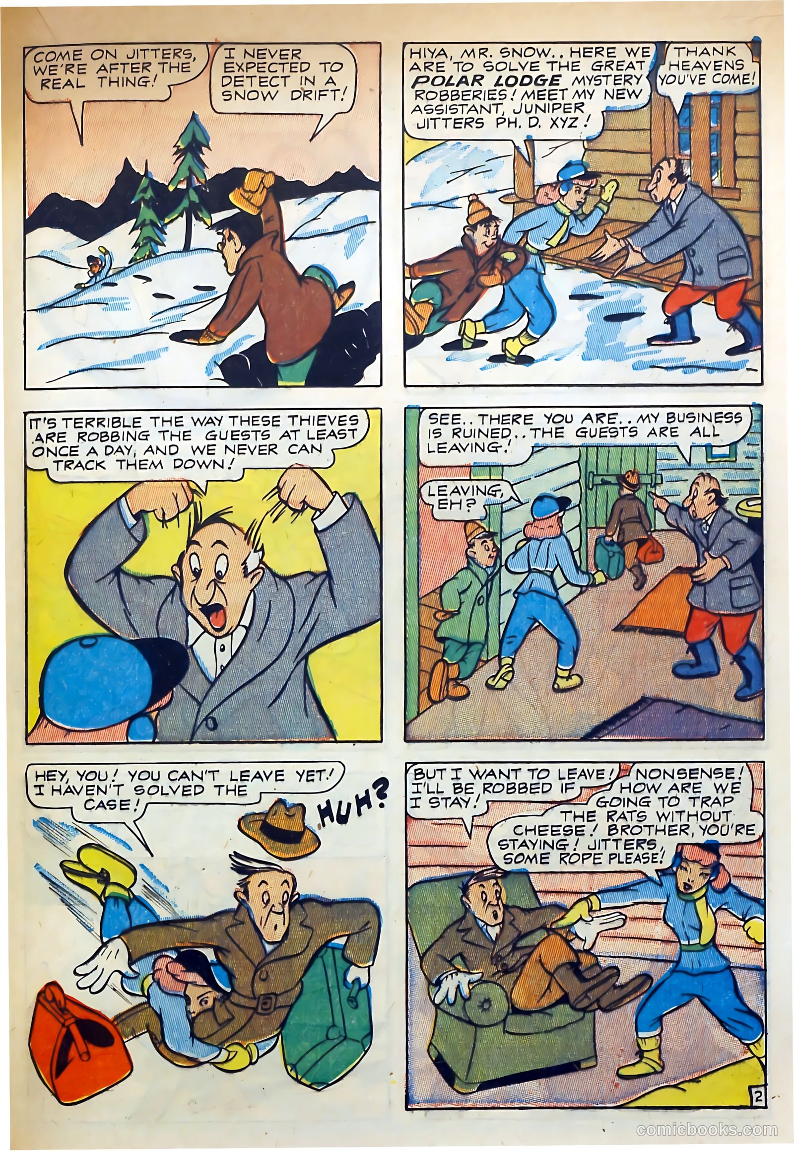Spooky Mysteries #1 (1946) — page 33 of 52