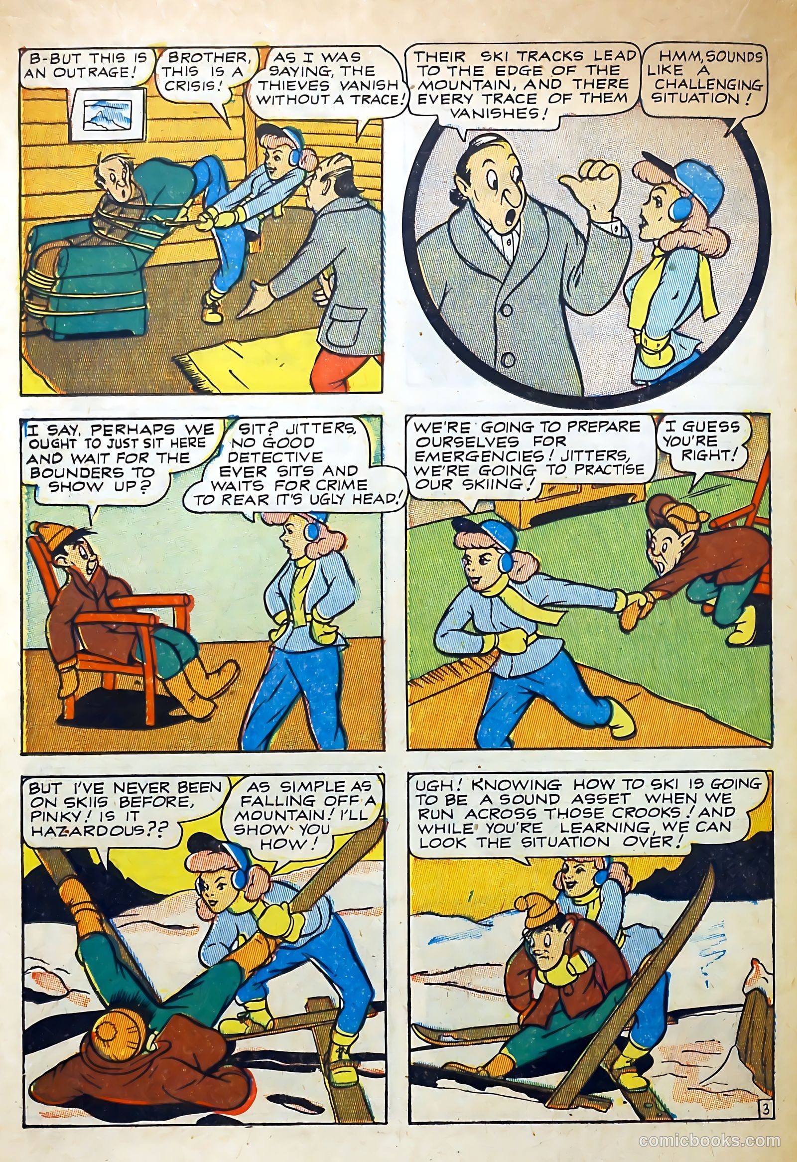 Spooky Mysteries #1 (1946) — page 34 of 52