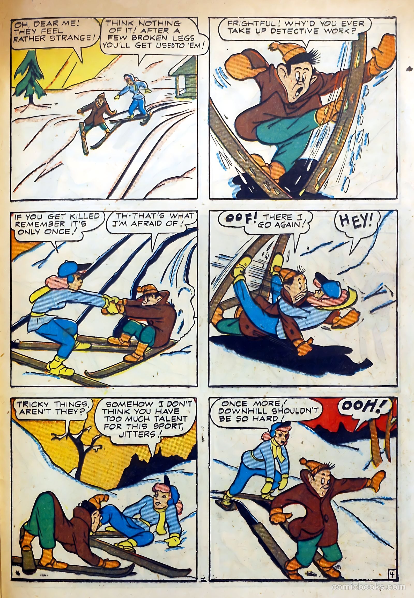 Spooky Mysteries #1 (1946) — page 35 of 52
