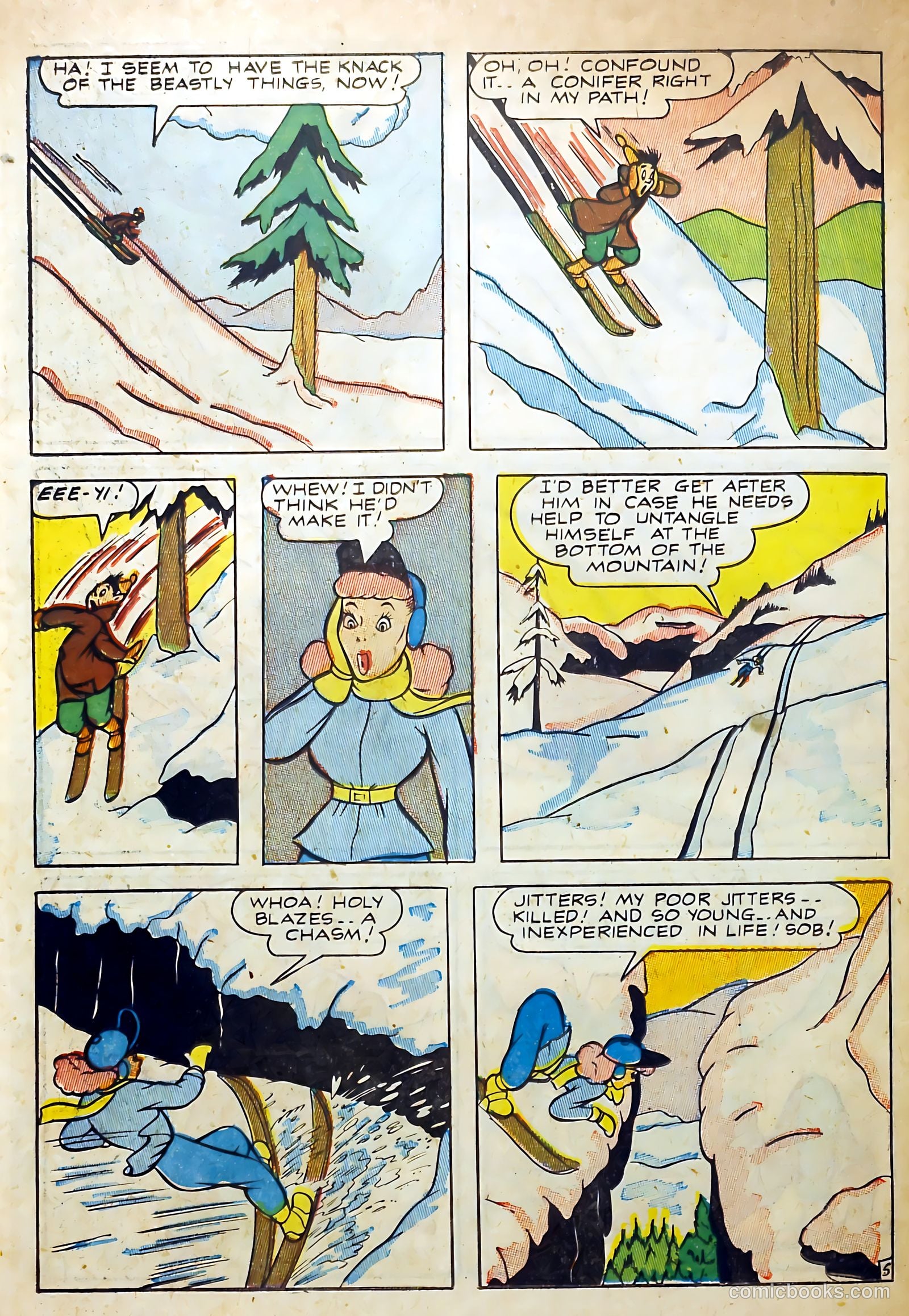 Spooky Mysteries #1 (1946) — page 36 of 52
