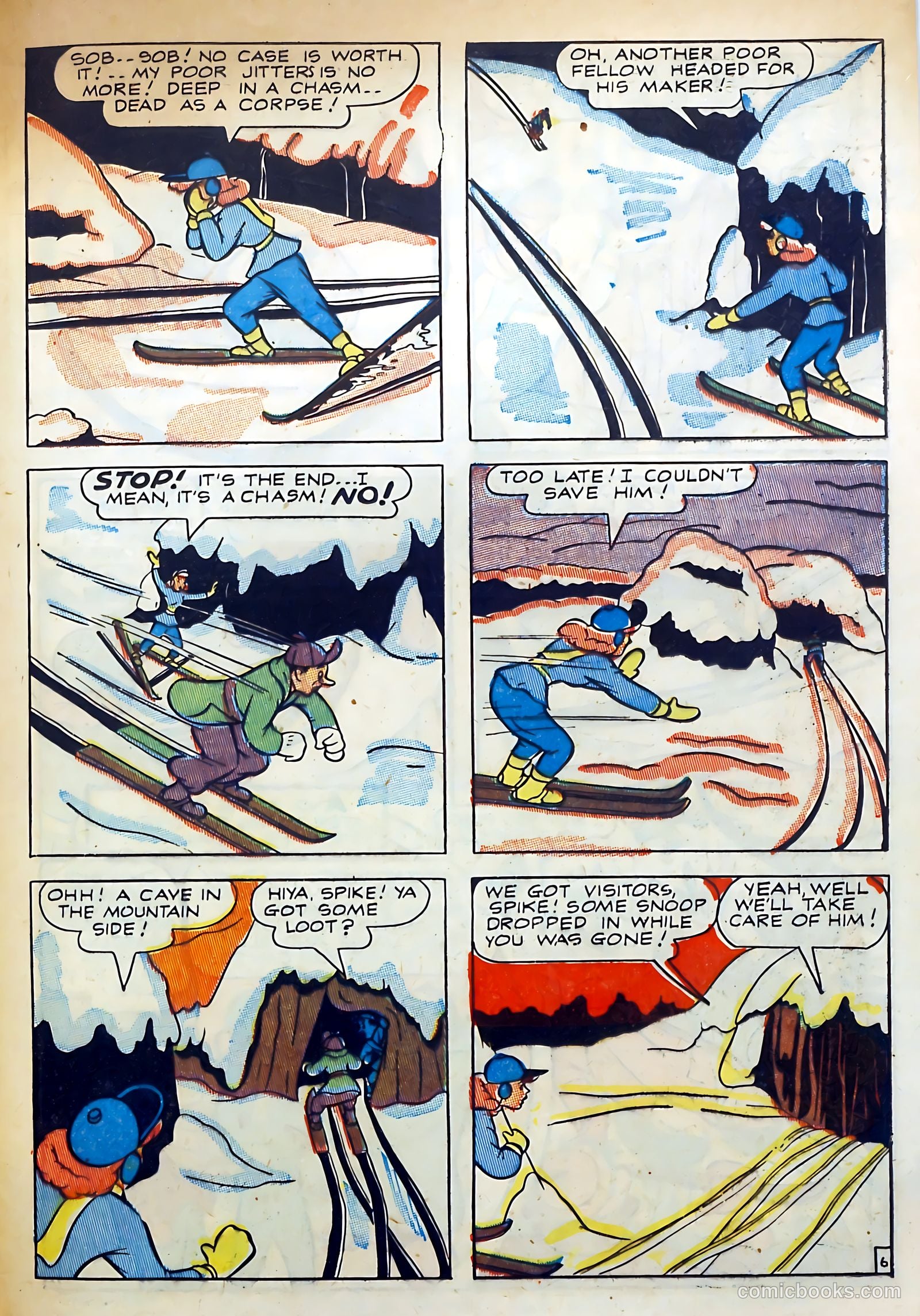 Spooky Mysteries #1 (1946) — page 37 of 52
