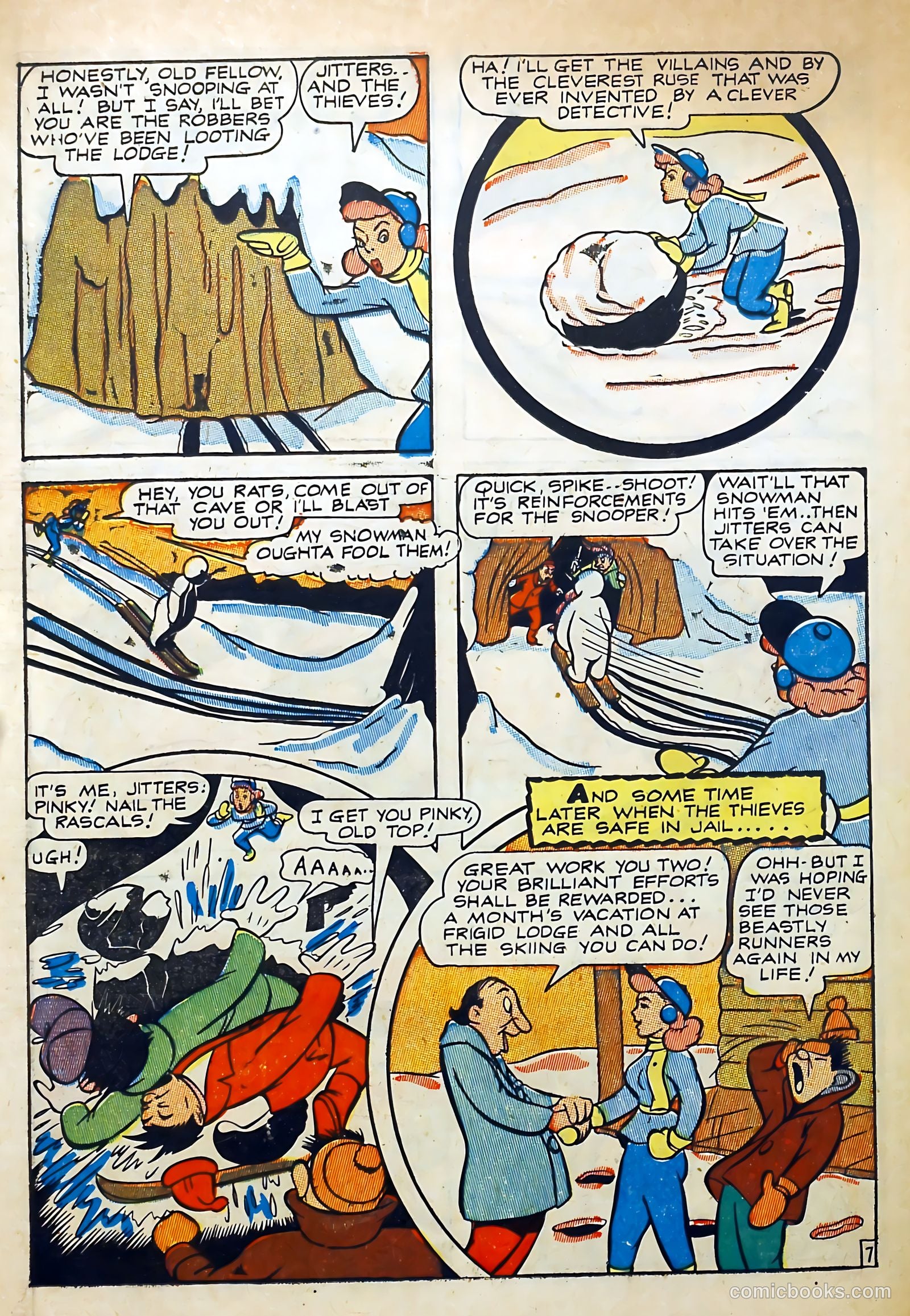Spooky Mysteries #1 (1946) — page 38 of 52