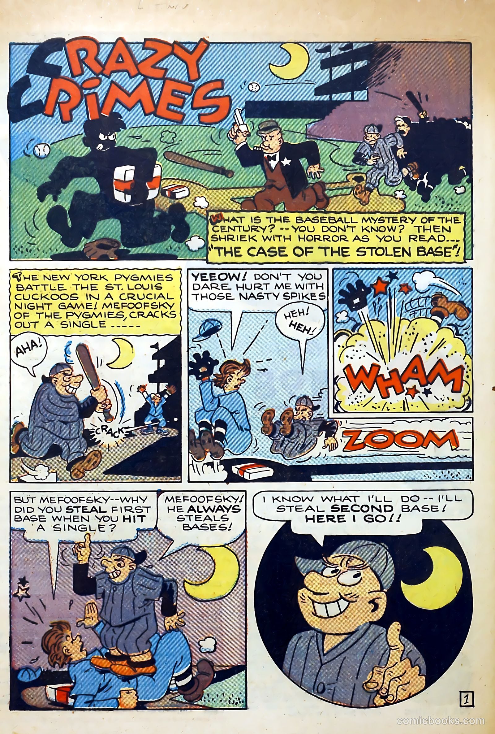 Spooky Mysteries #1 (1946) — page 40 of 52