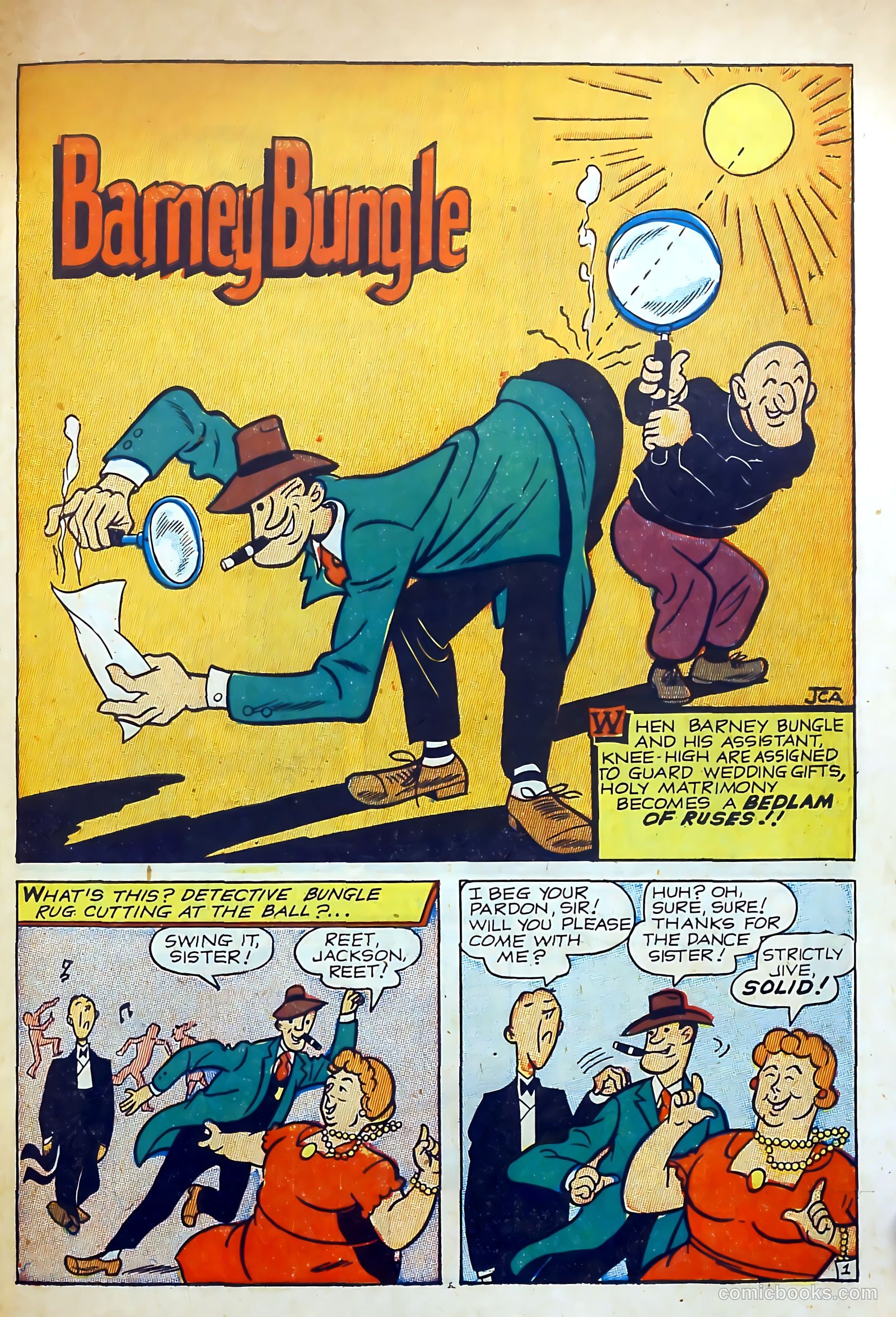 Spooky Mysteries #1 (1946) — page 43 of 52