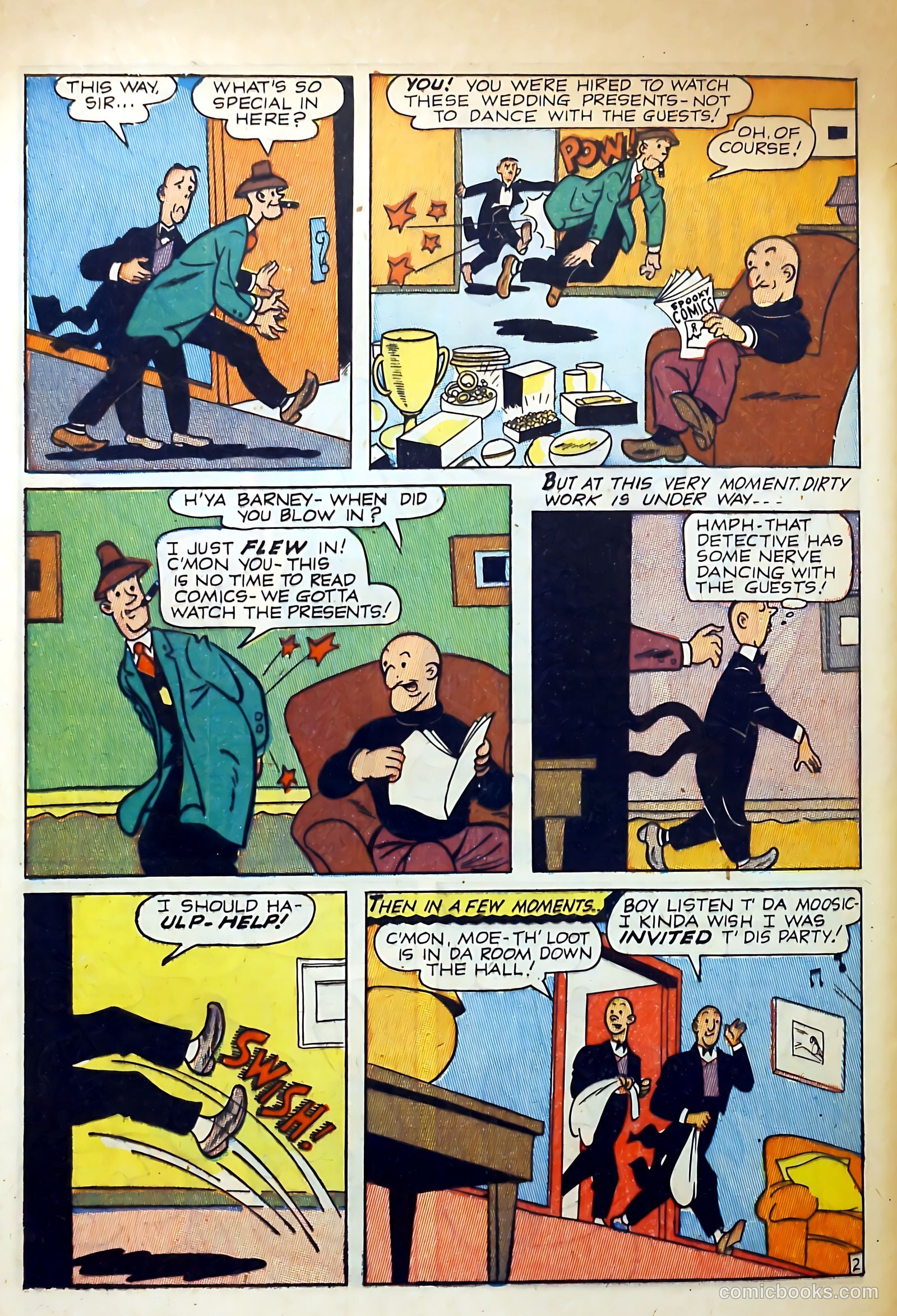 Spooky Mysteries #1 (1946) — page 44 of 52