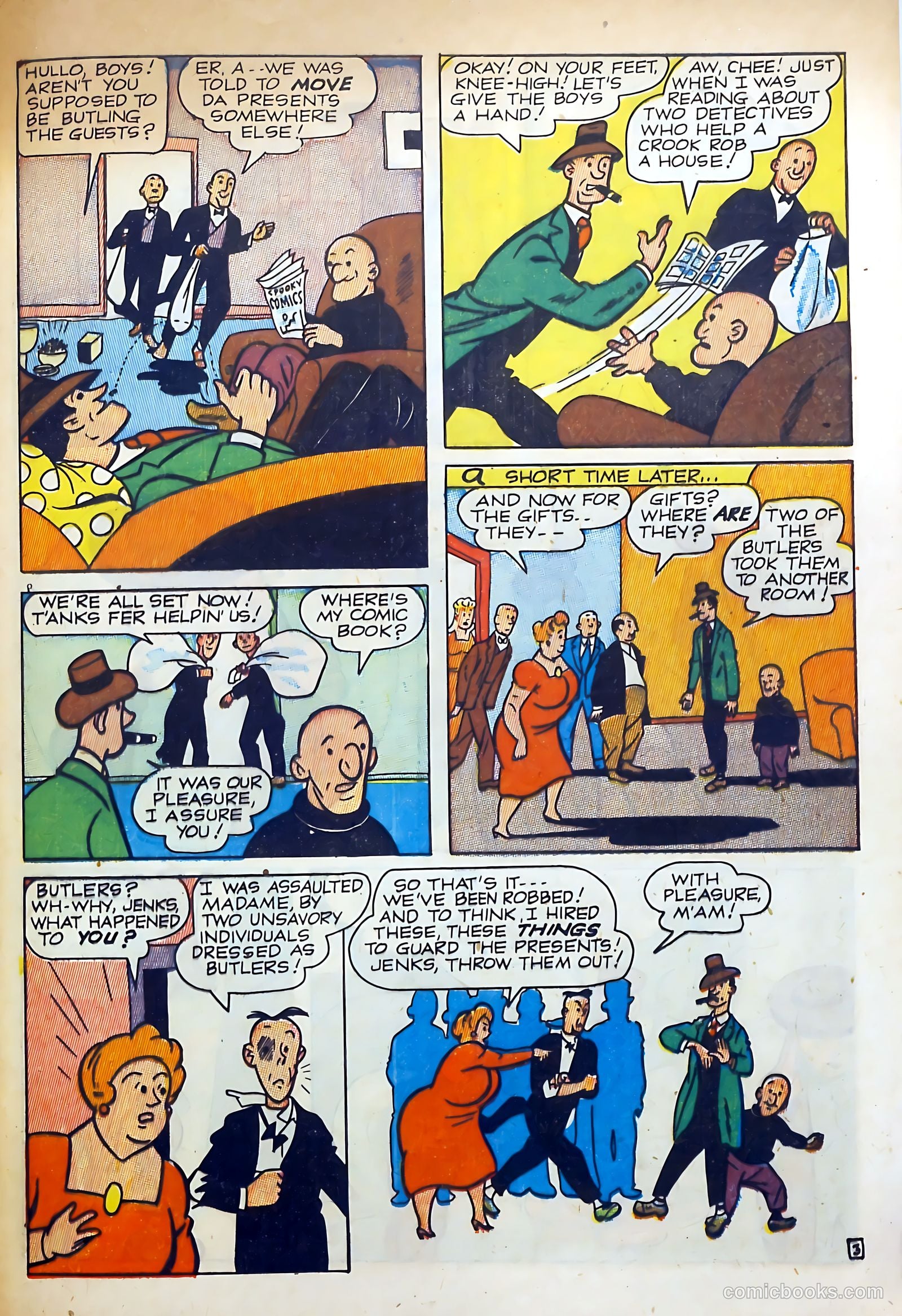 Spooky Mysteries #1 (1946) — page 45 of 52