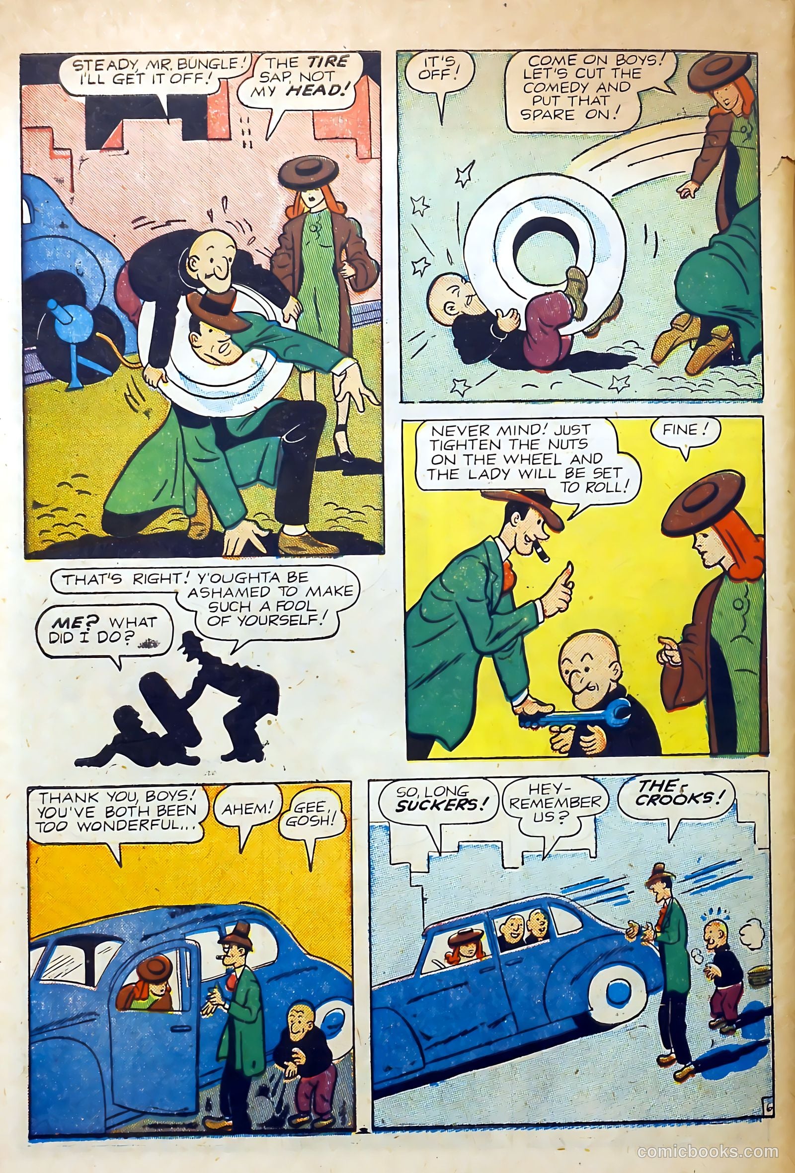 Spooky Mysteries #1 (1946) — page 48 of 52