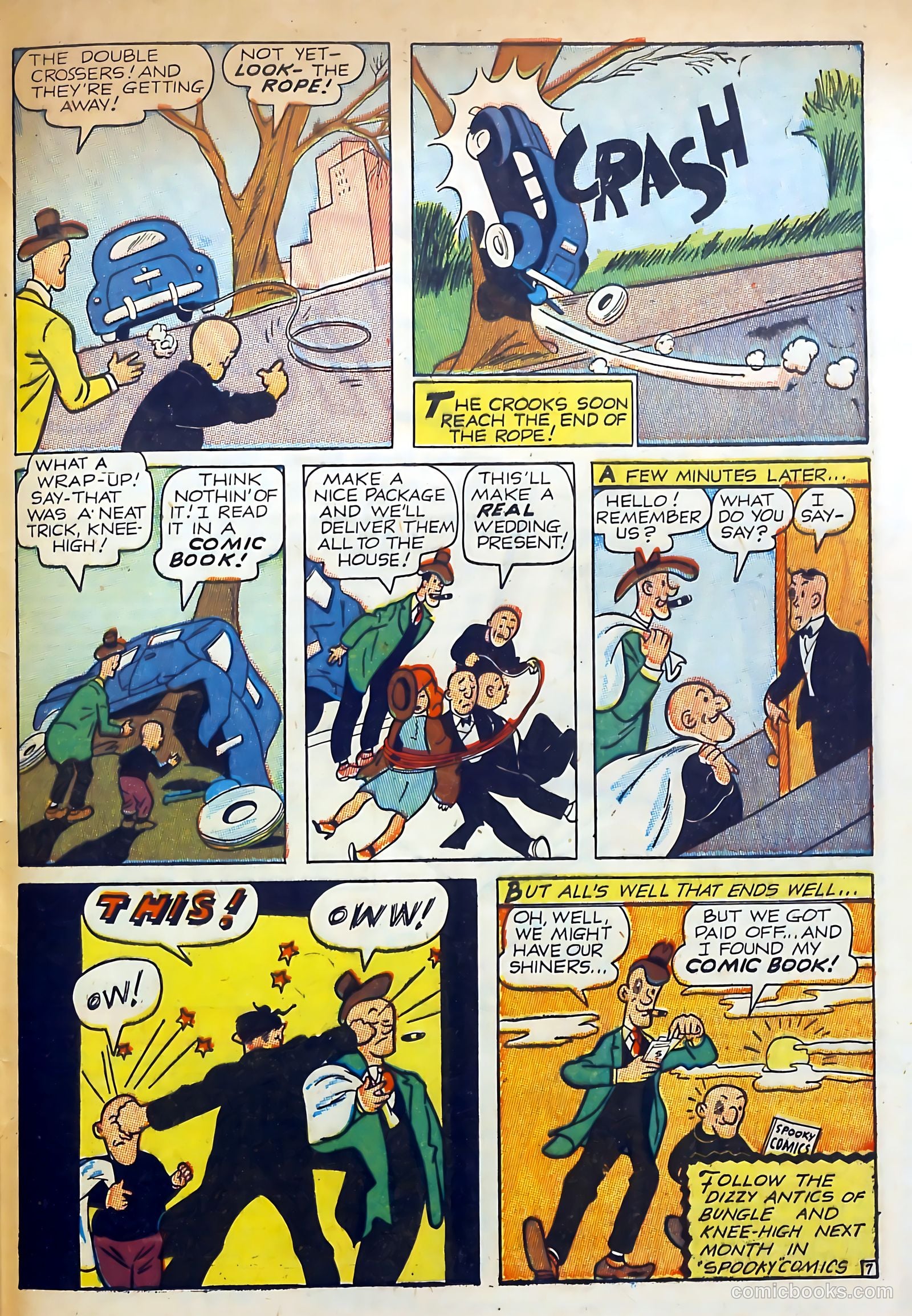 Spooky Mysteries #1 (1946) — page 49 of 52