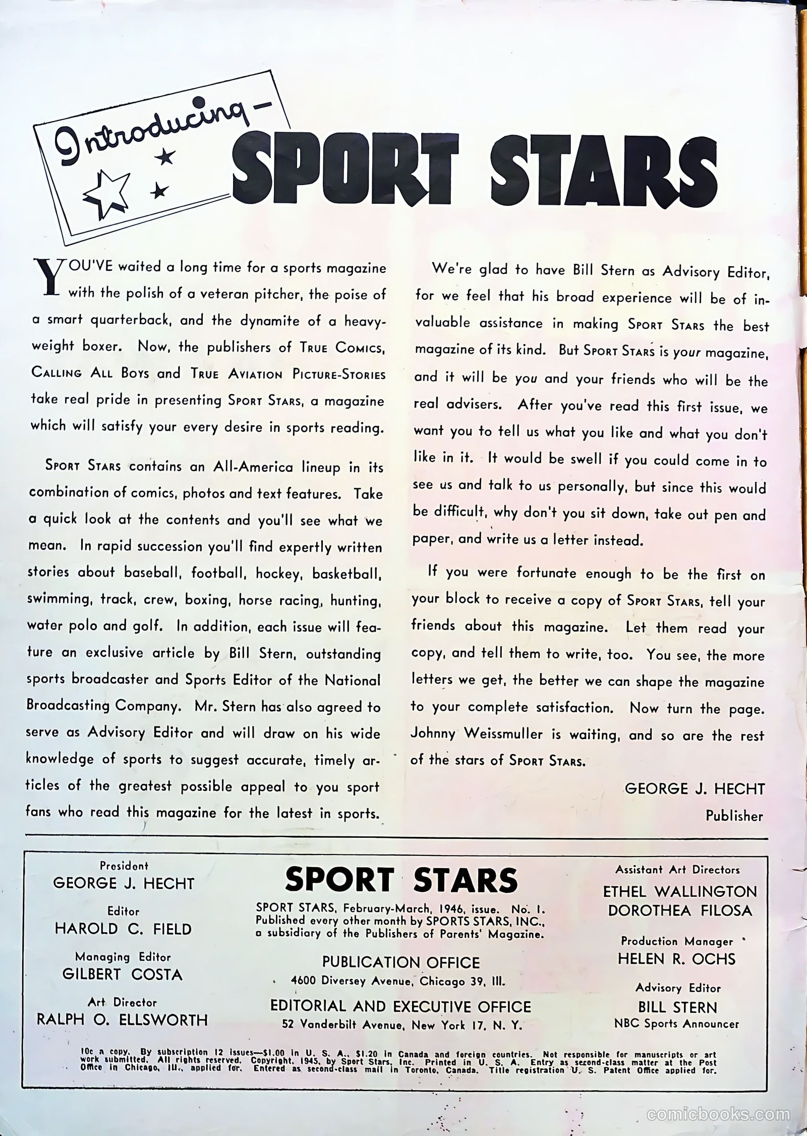 Sport Stars #1 (1946) — page 2 of 56