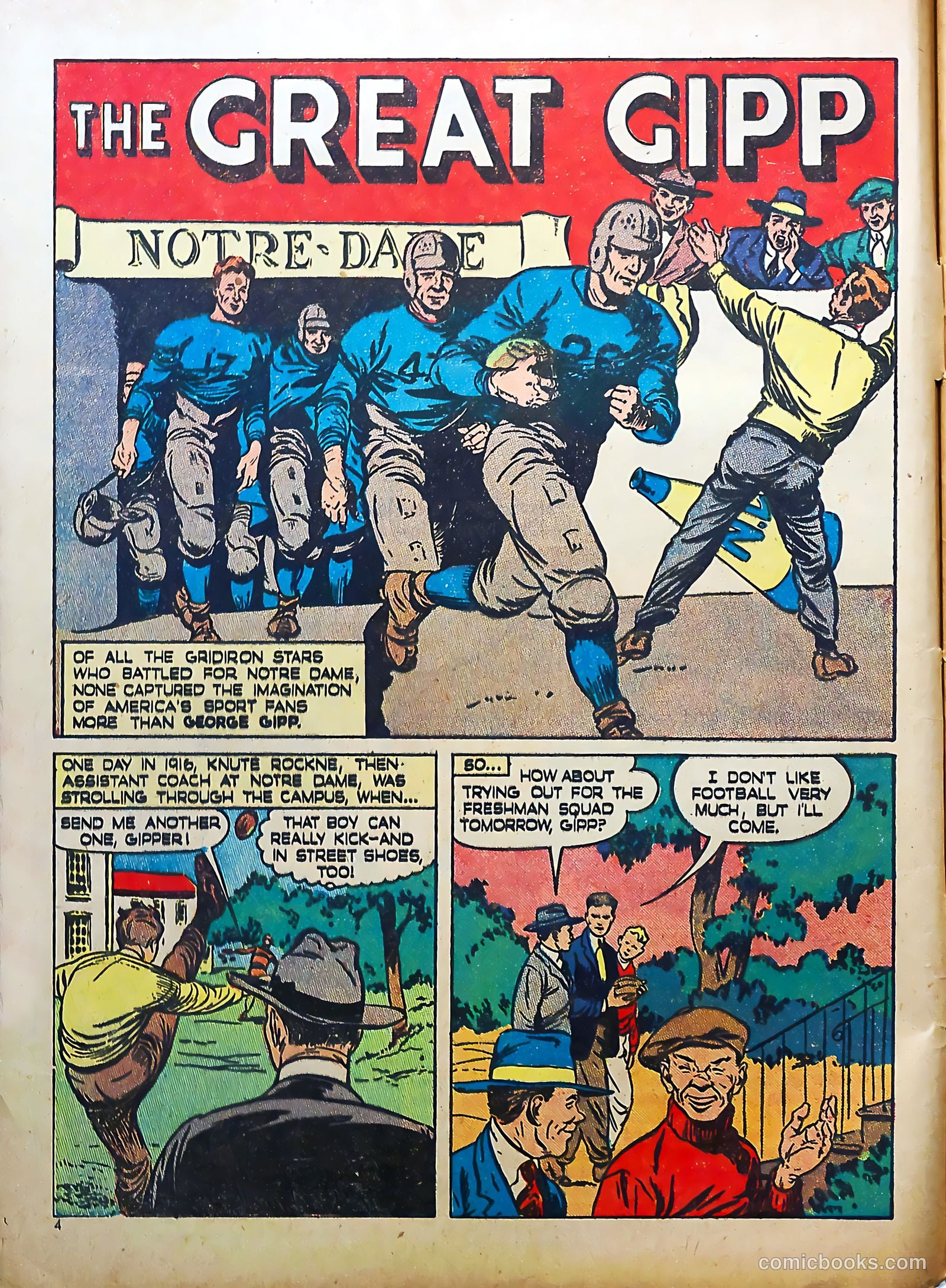 Sport Stars #1 (1946) — page 4 of 56