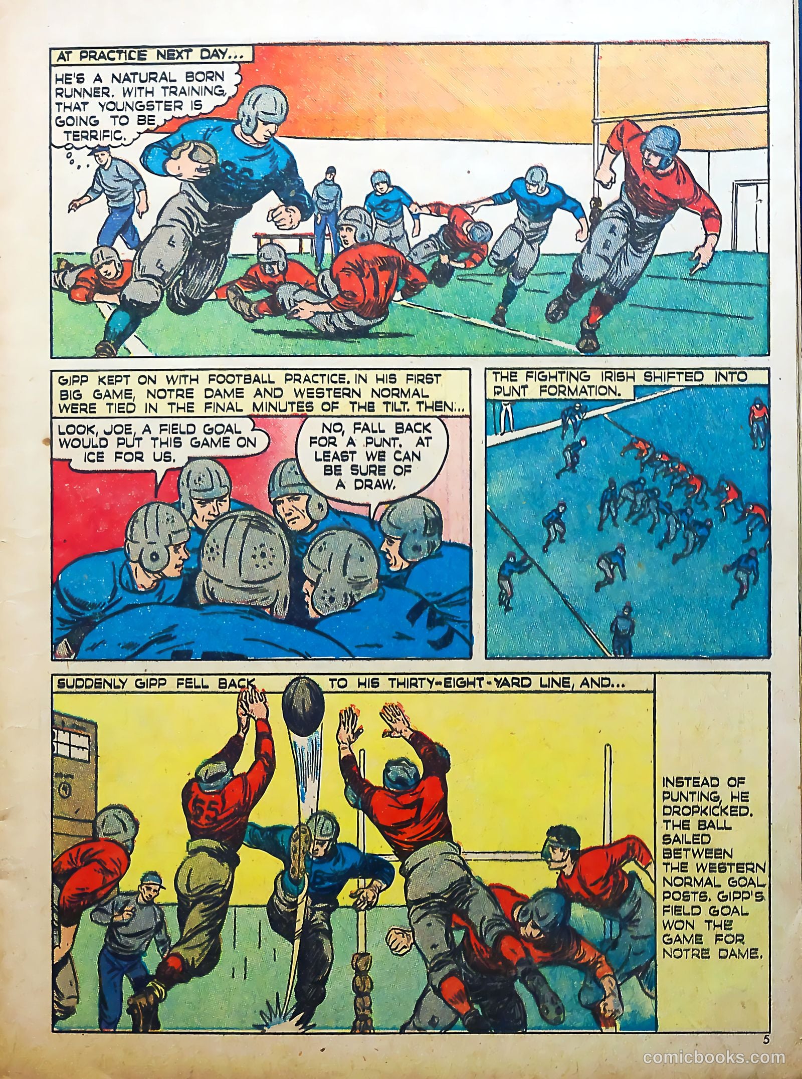 Sport Stars #1 (1946) — page 5 of 56