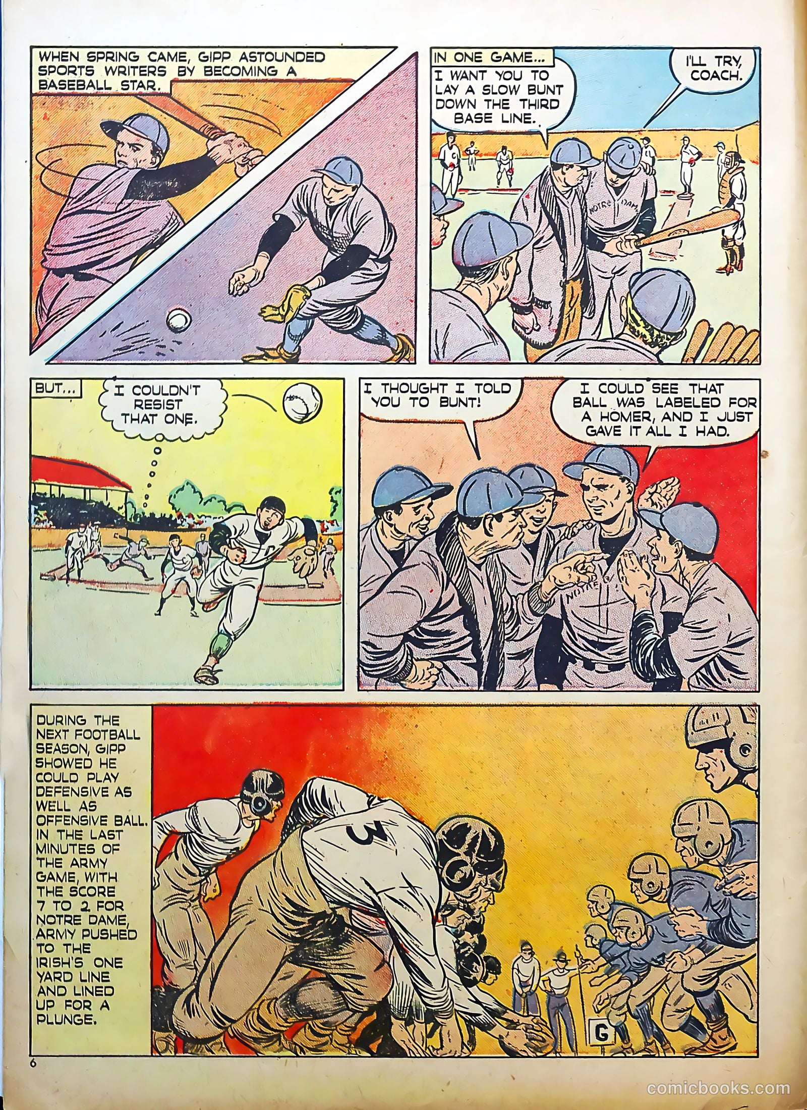 Sport Stars #1 (1946) — page 6 of 56