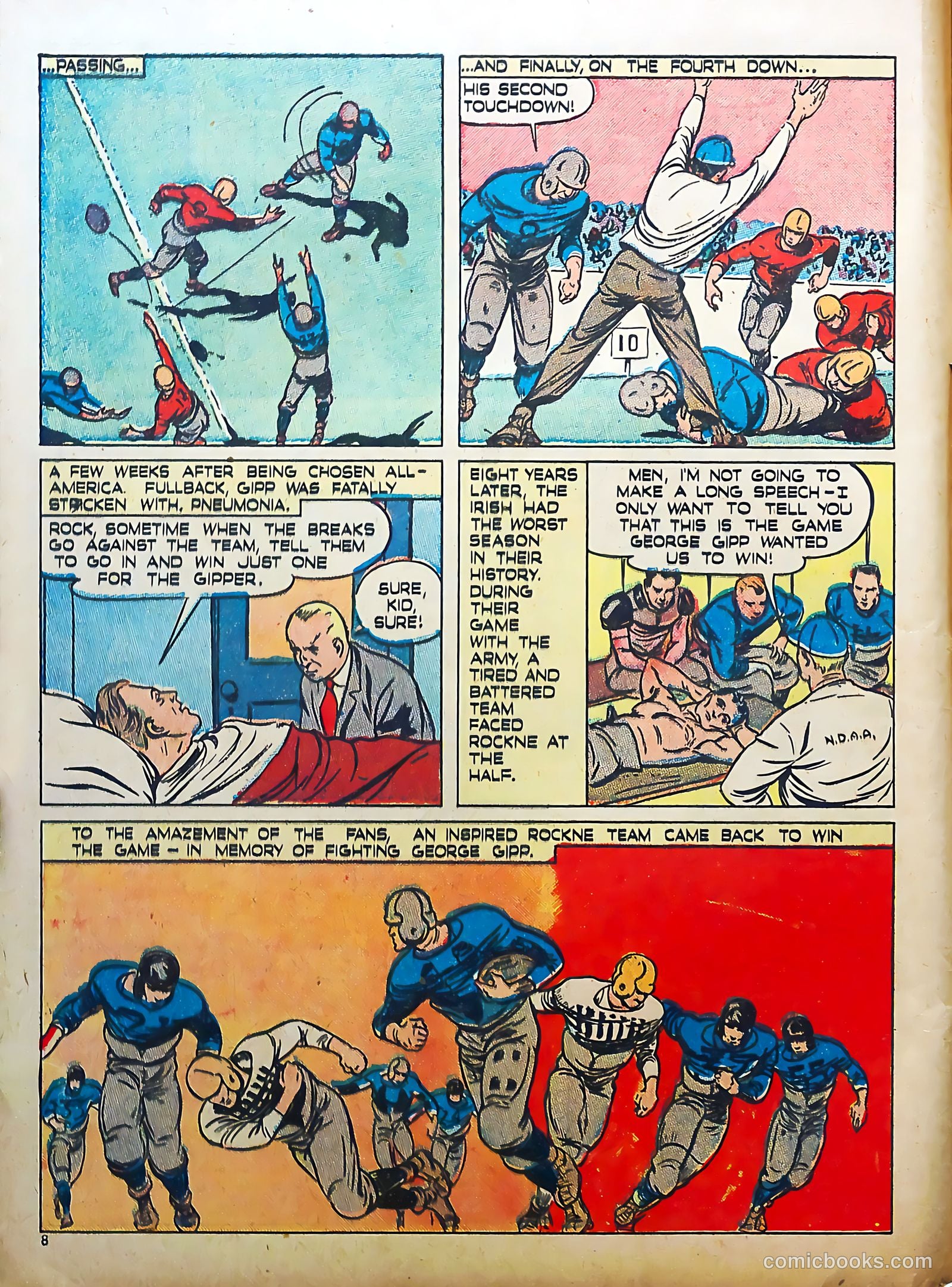 Sport Stars #1 (1946) — page 8 of 56