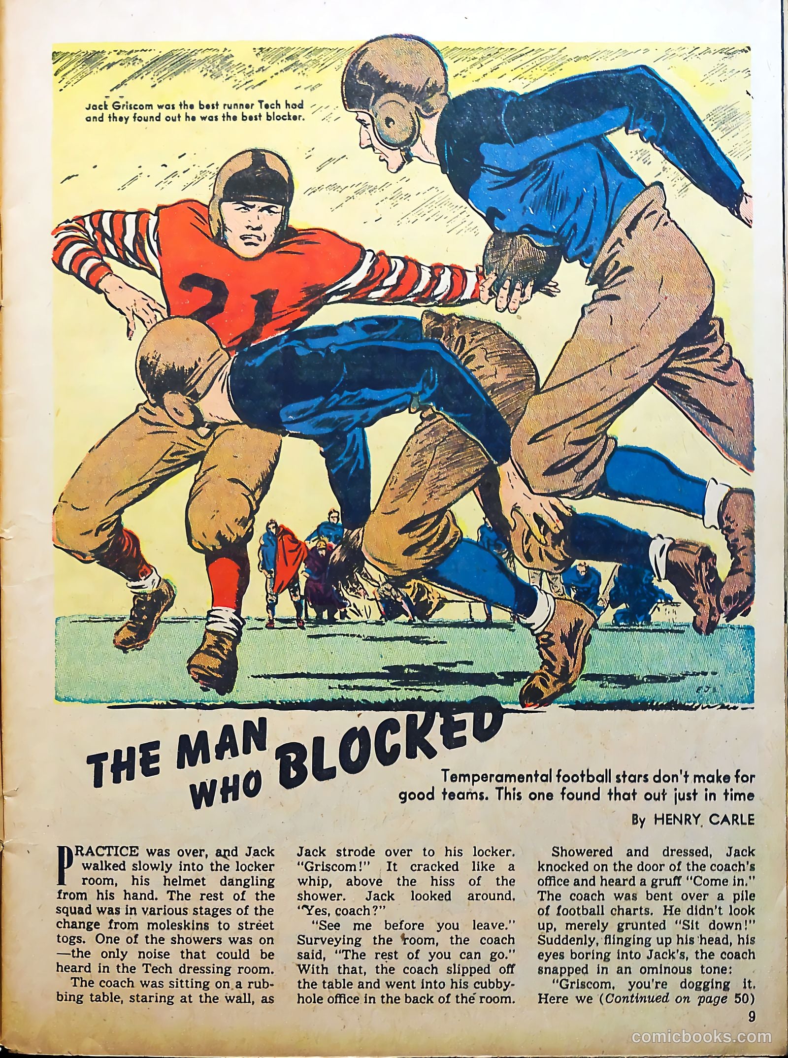 Sport Stars #1 (1946) — page 9 of 56